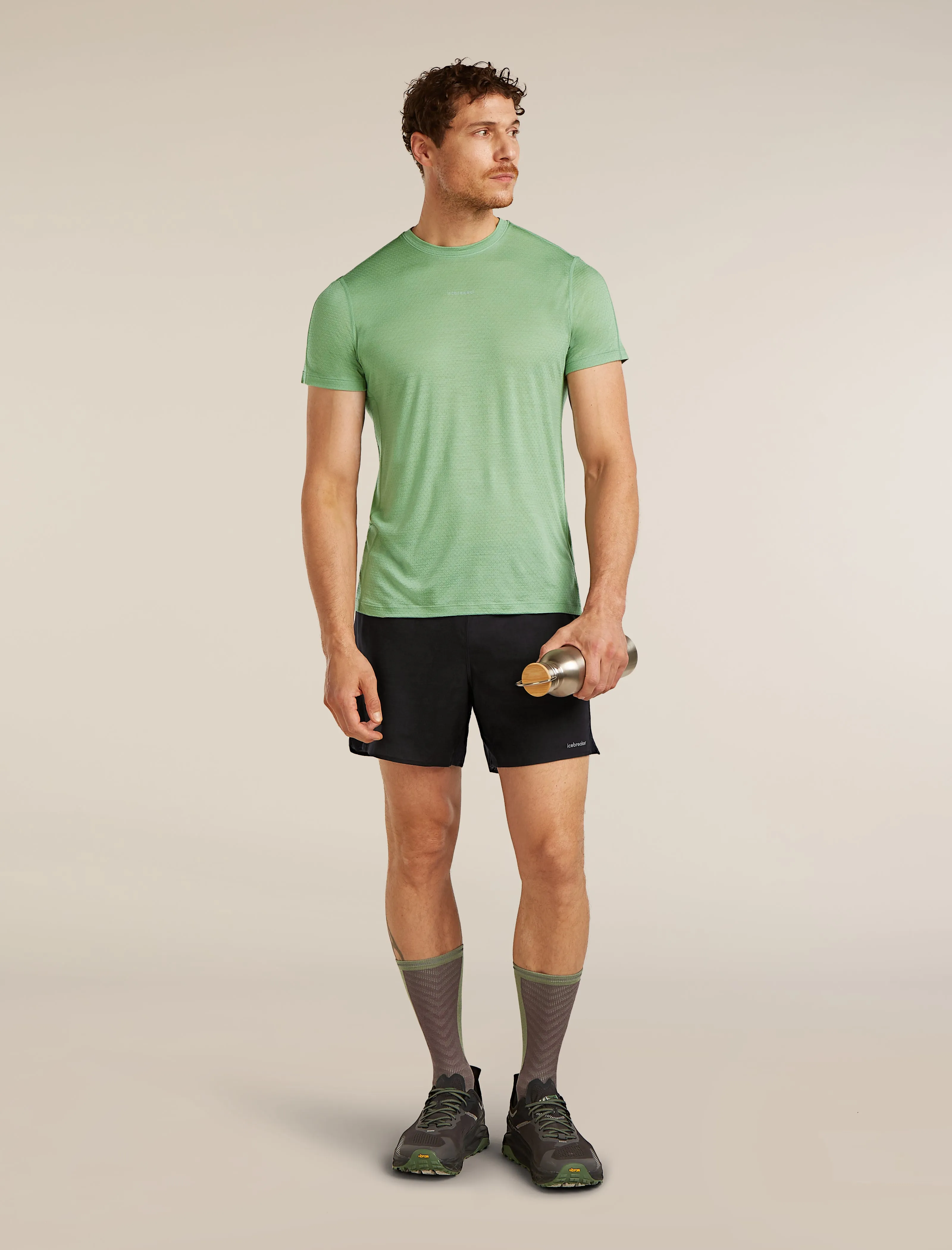 Men's Merino Blend 125 Cool-Lite™ Speed Short Sleeve Tee sold by Icebreaker product image thumbnail 4