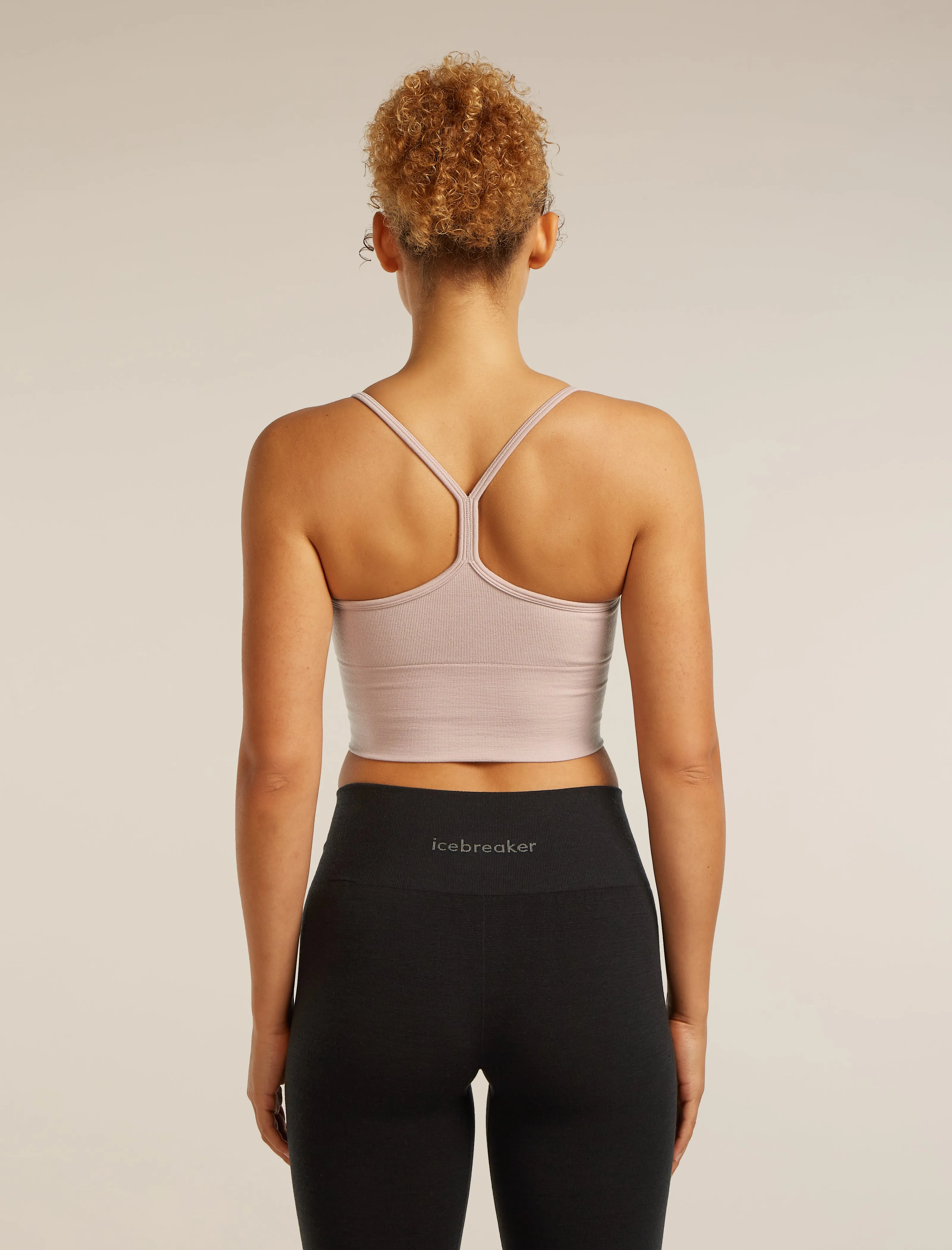 Women's Merino Blend 260 Seamless Rib Strappy Tank sold by Icebreaker product image thumbnail 2