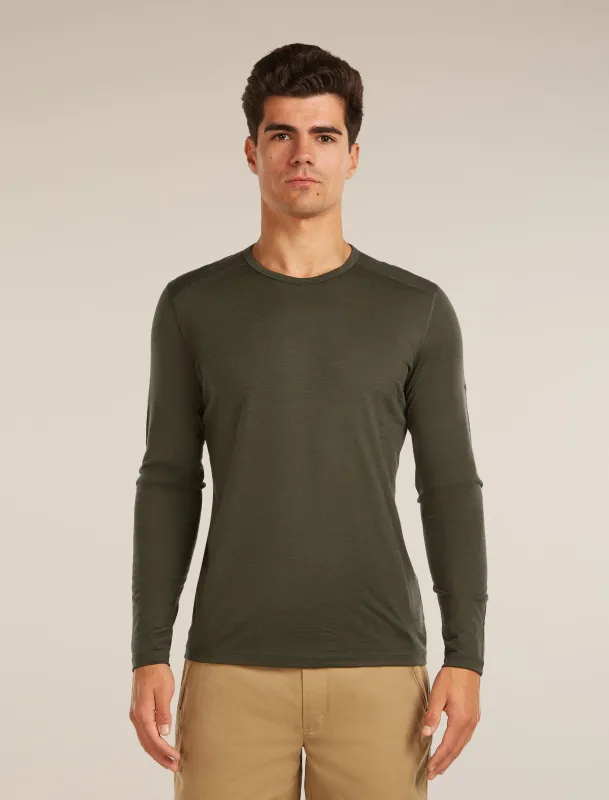 Men's Merino 200 Oasis Long Sleeve Crewe sold by Icebreaker