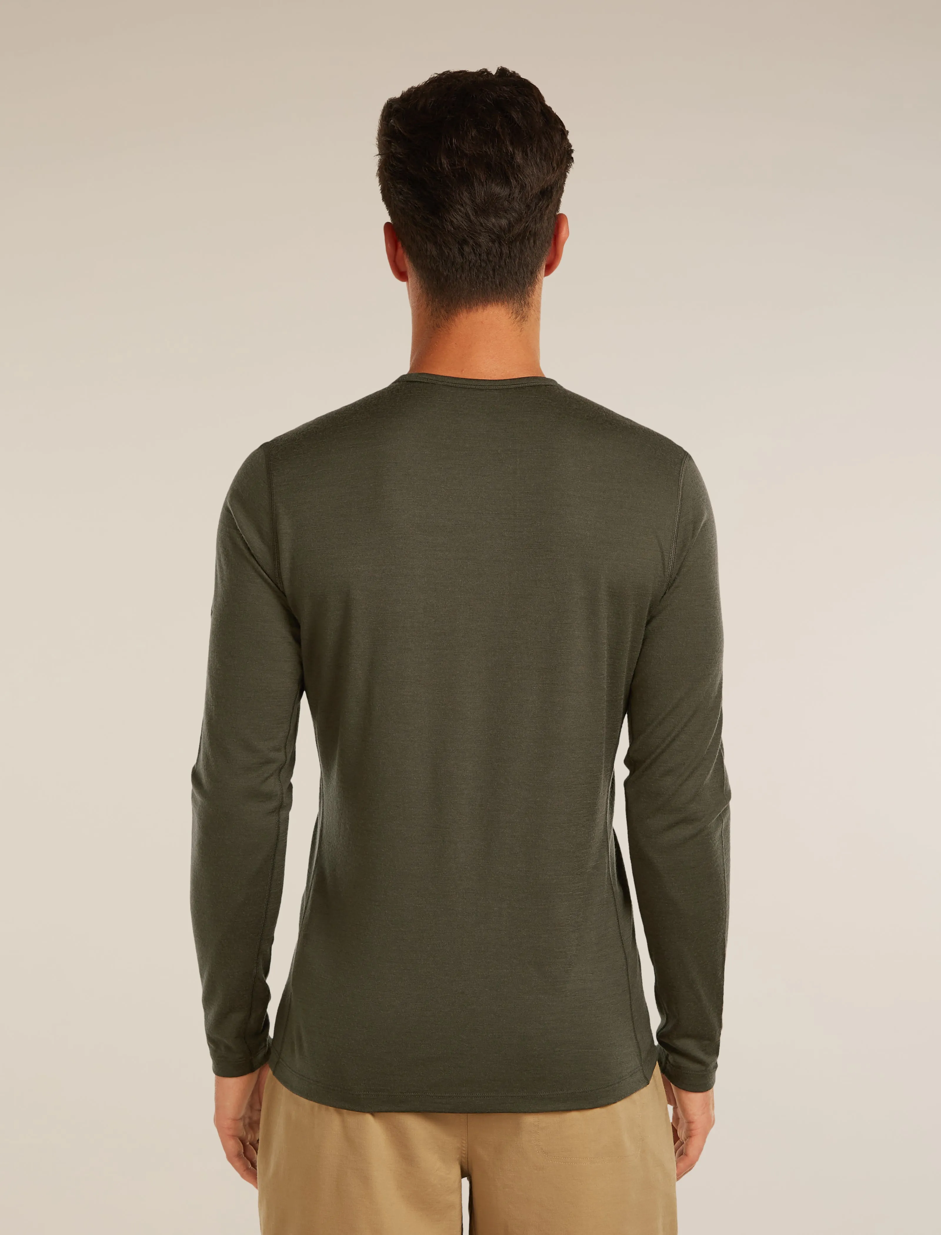 Men's Merino 200 Oasis Long Sleeve Crewe sold by Icebreaker product image thumbnail 2