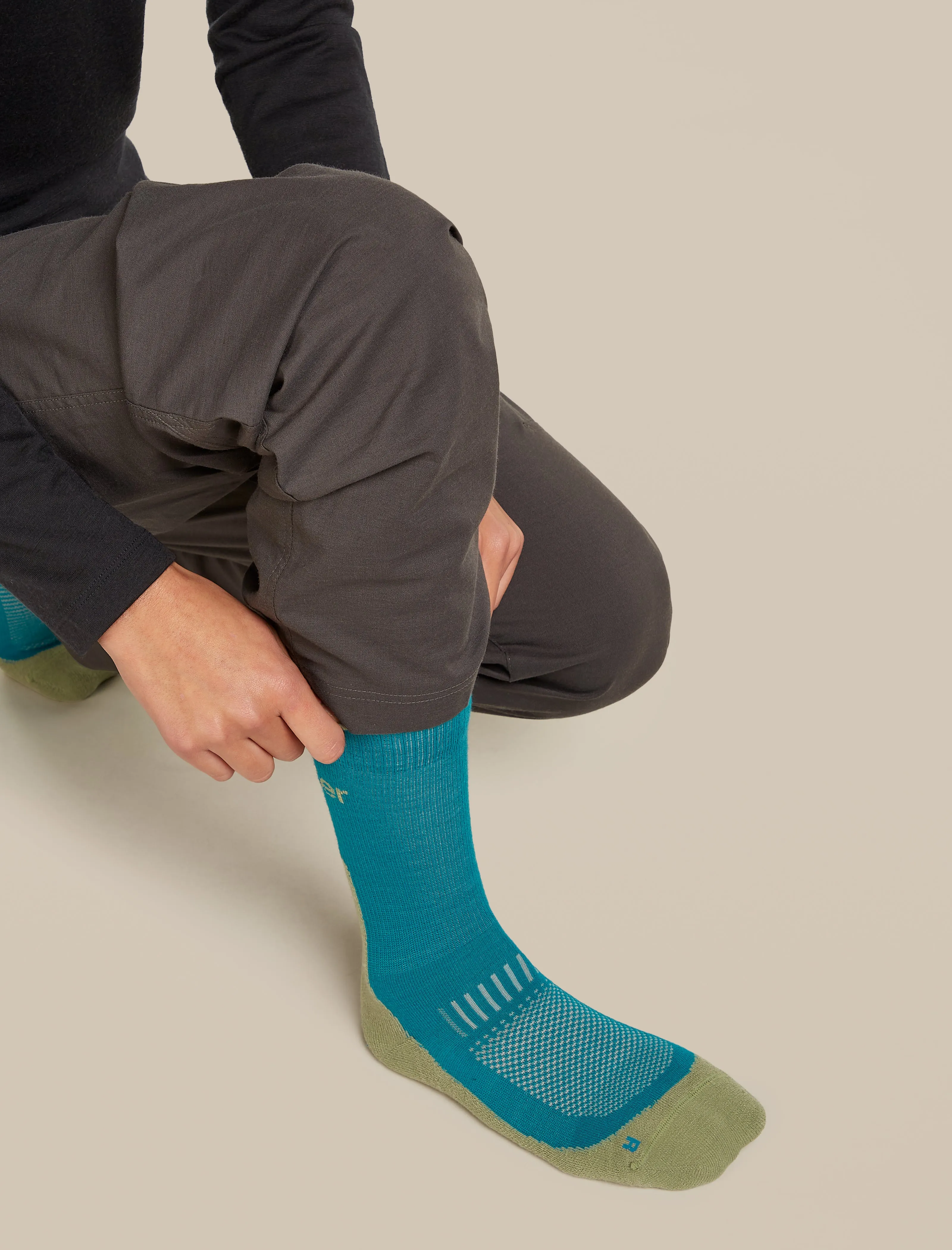 Women's Merino Hike+ Light Crew Socks sold by Icebreaker product image thumbnail 5