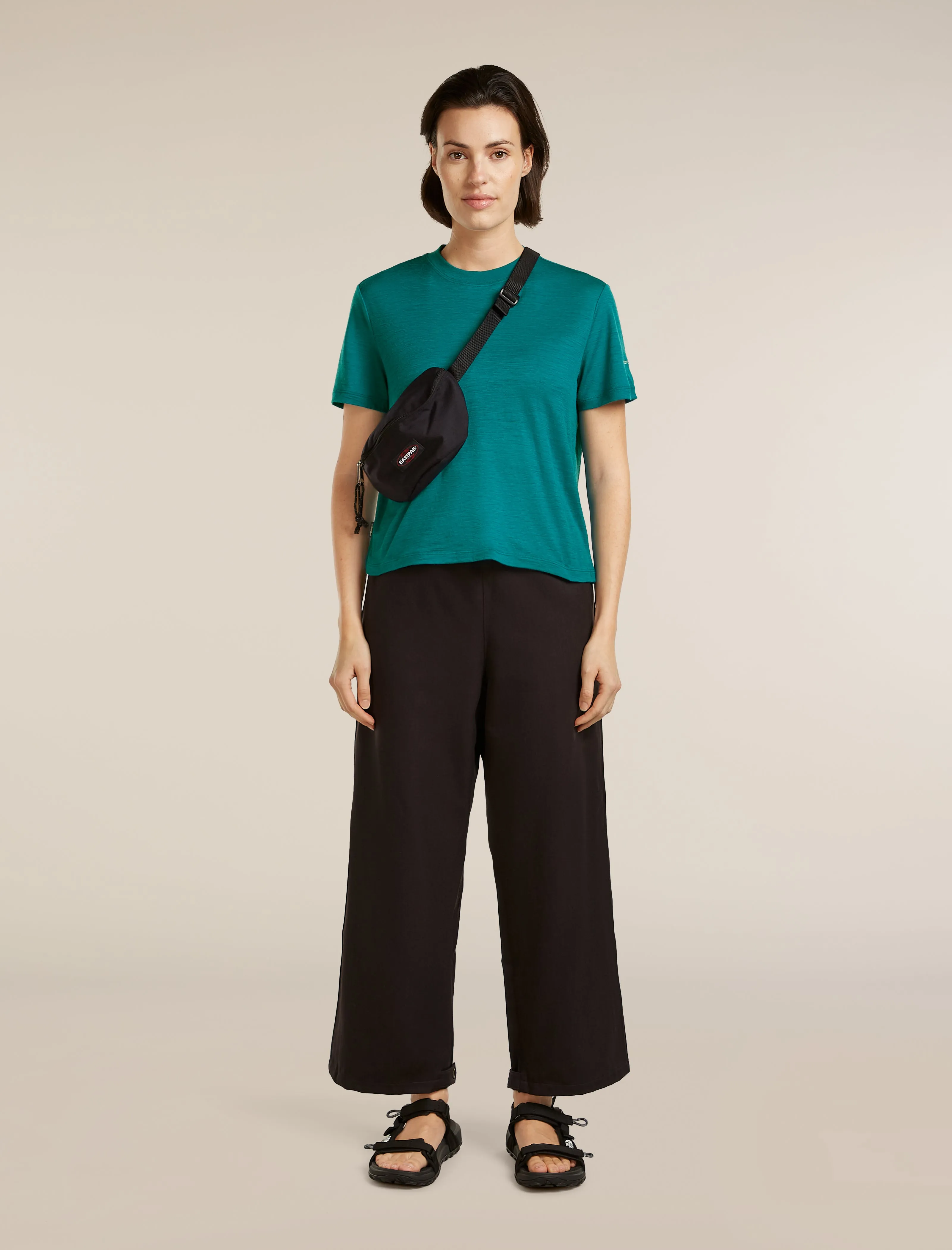 Women's Merino 150 Tech Lite Short Sleeve Crop Tee sold by Icebreaker product image thumbnail 4