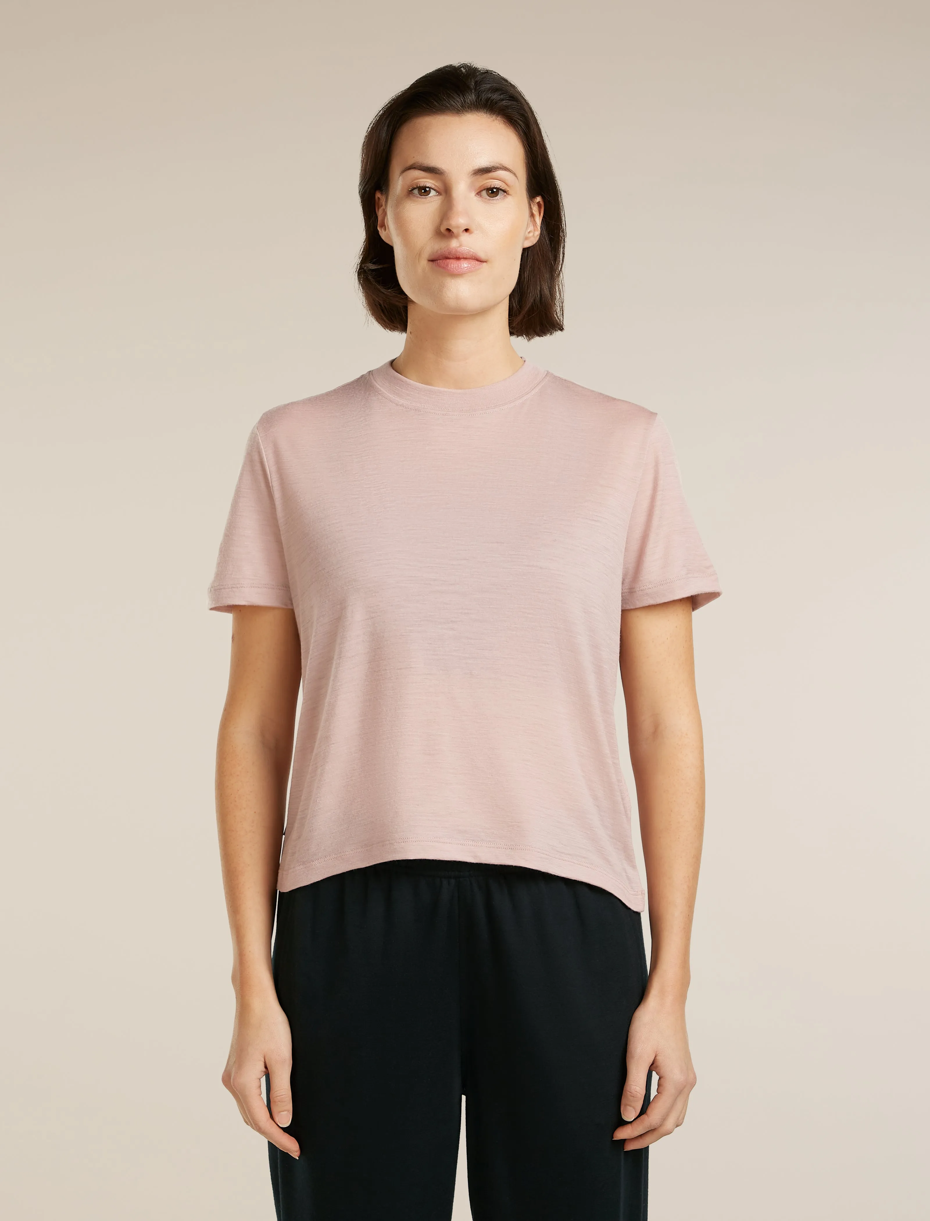 Women's Merino 150 Tech Lite Short Sleeve Crop Tee sold by Icebreaker