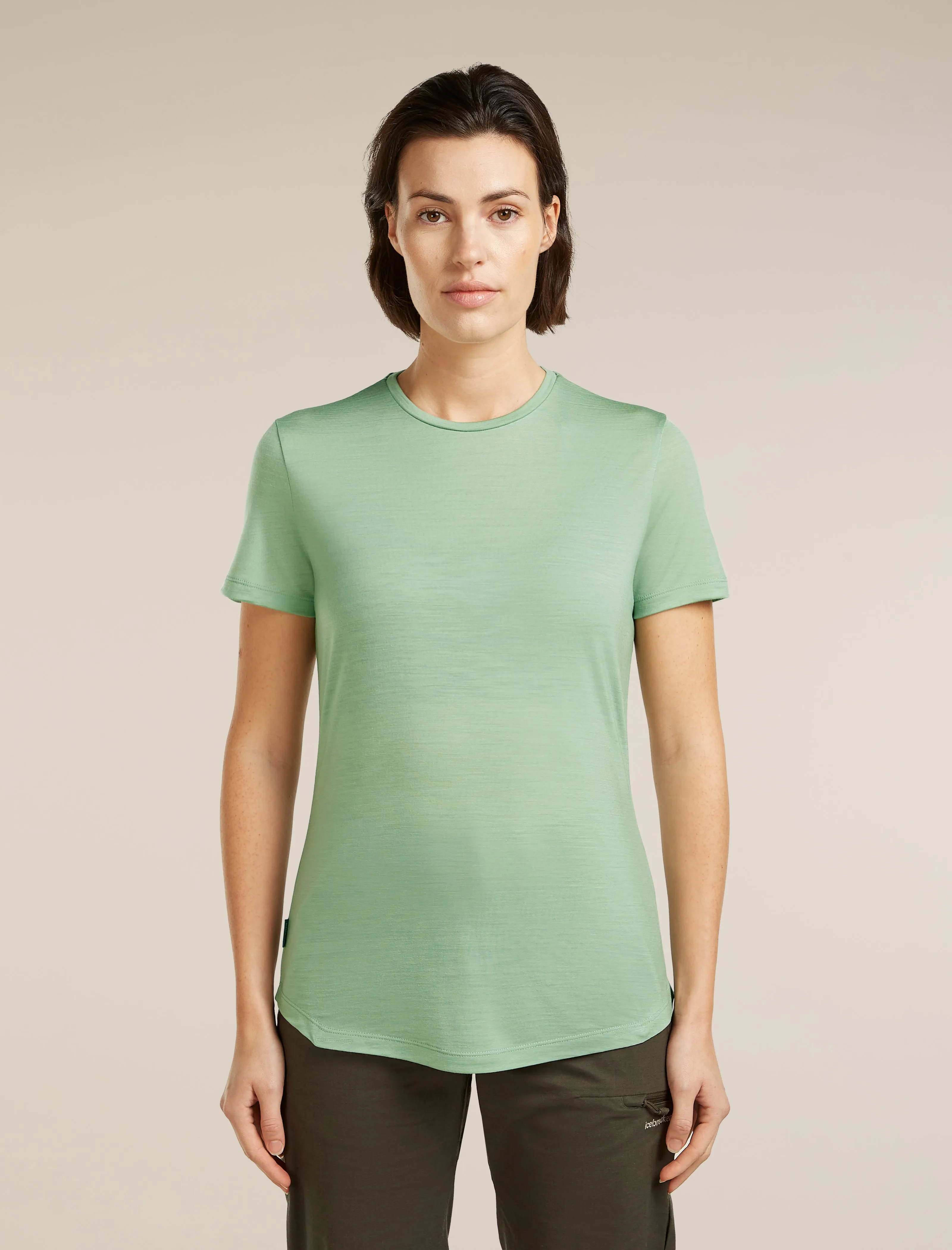 Women's Merino Blend 125 Cool-Lite™ Sphere Short Sleeve Tee sold by Icebreaker