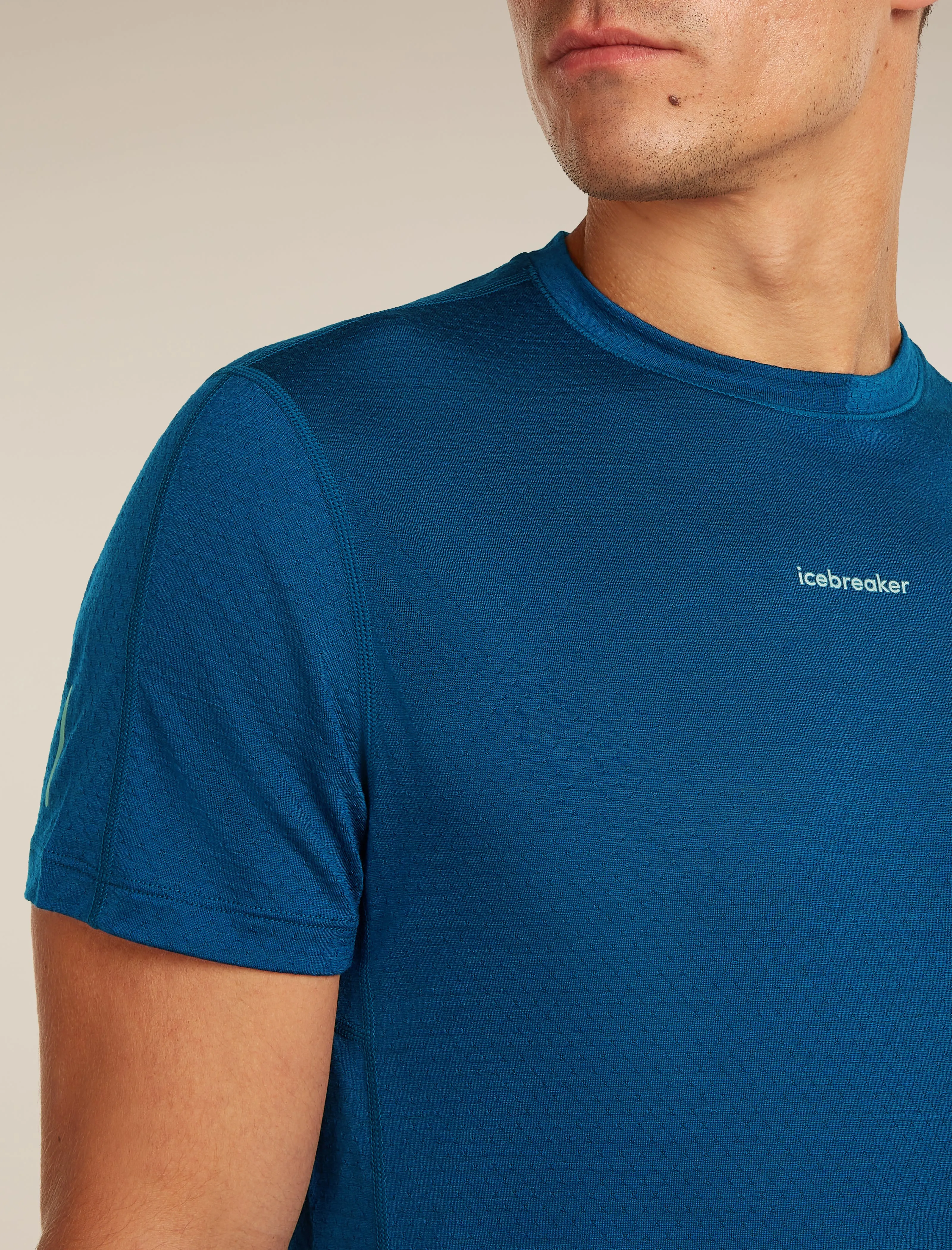 Men's Merino Blend 125 Cool-Lite™ Speed Short Sleeve Tee sold by Icebreaker product image thumbnail 5