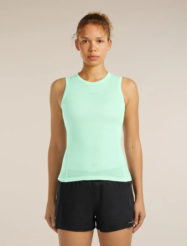 Women's Merino Blend 75 Cool-Lite™ Featherlight™ Tank sold by Icebreaker