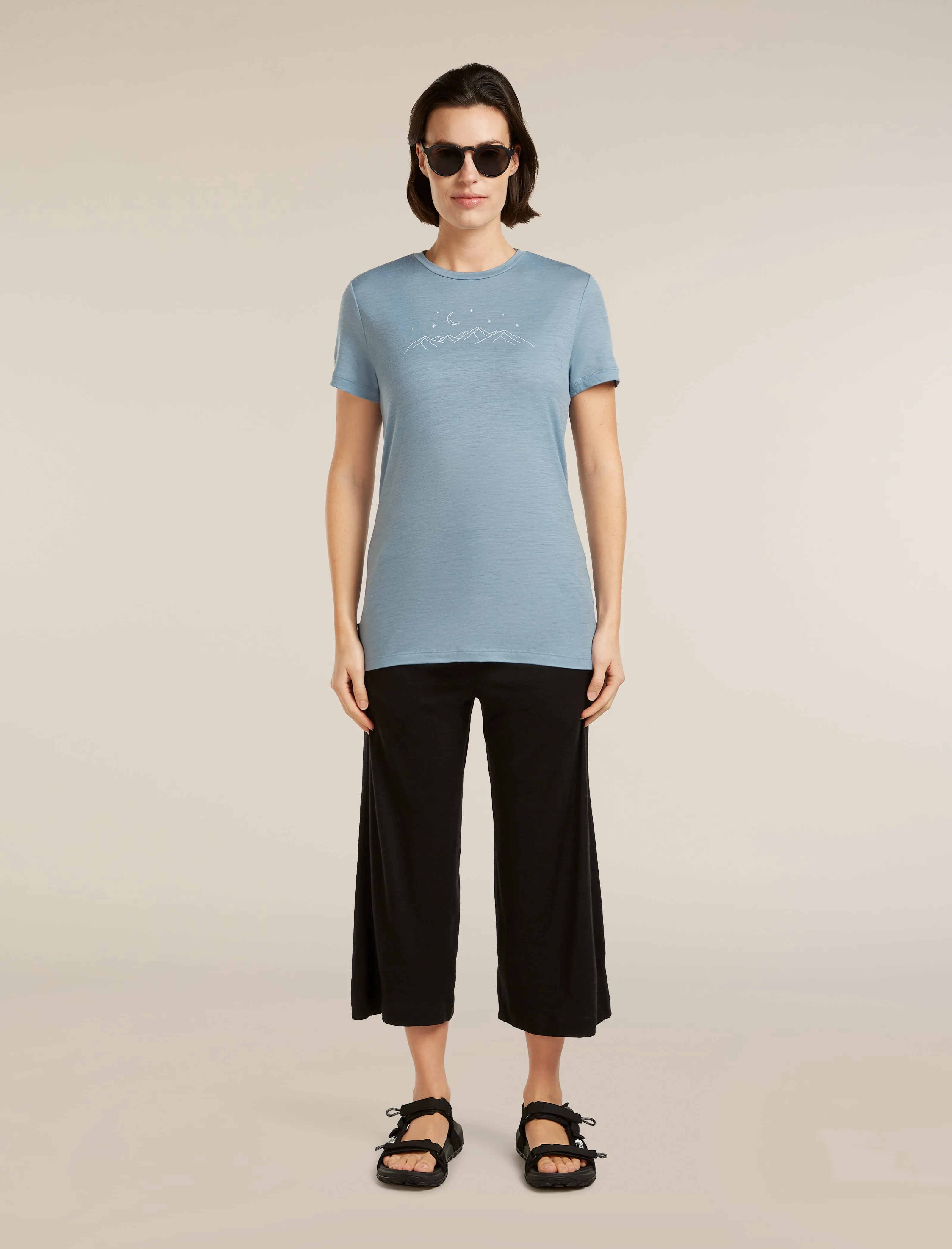 Women's Merino 150 Tech Lite Short Sleeve Tee Sparkling Stars sold by Icebreaker product image thumbnail 4