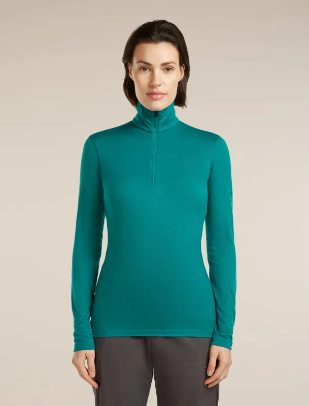 Women's Merino 200 Oasis Long Sleeve Half Zip sold by Icebreaker