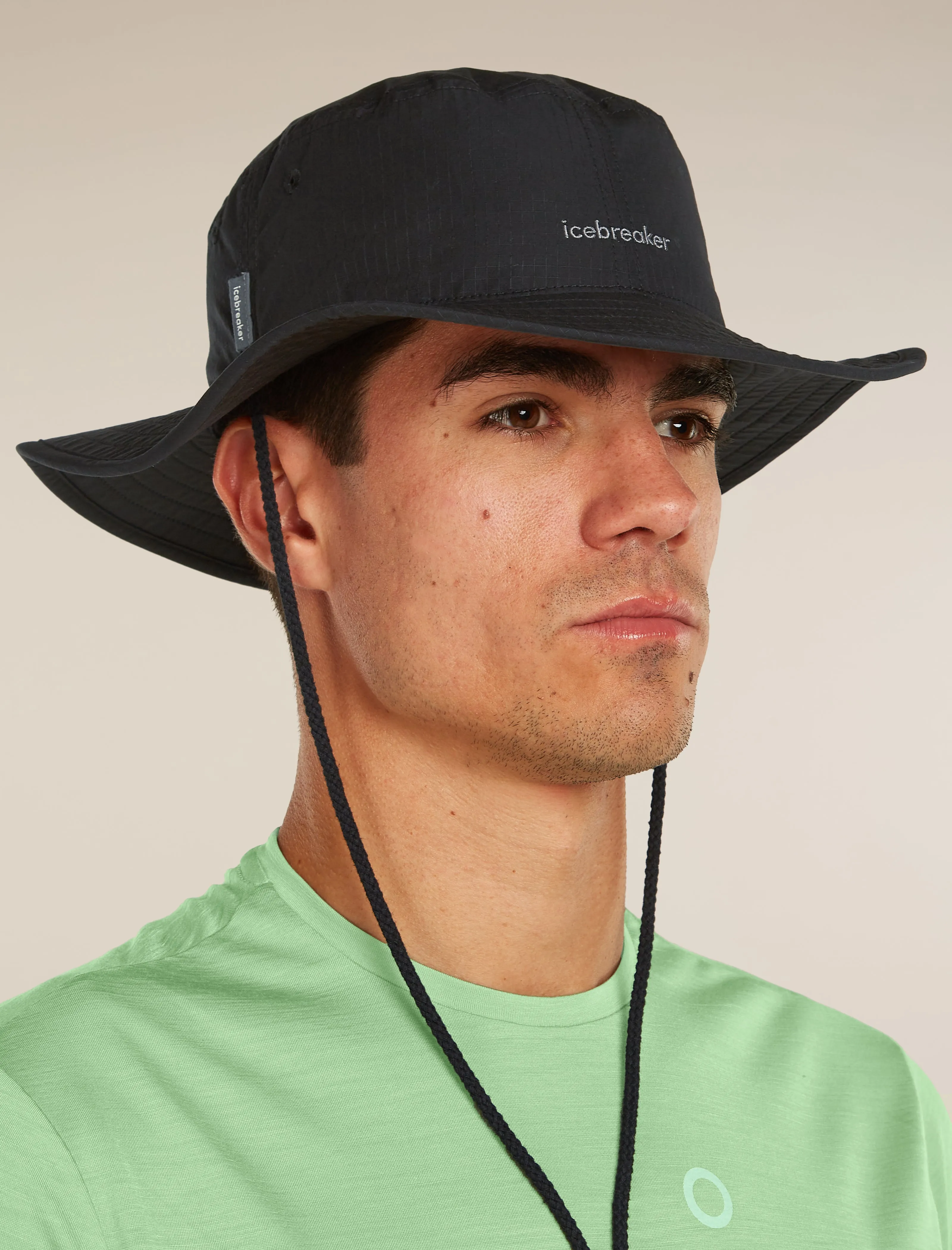 Unisex Shell+™ Cotton Windbreaker Wide-Brim Hat sold by Icebreaker product image thumbnail 5