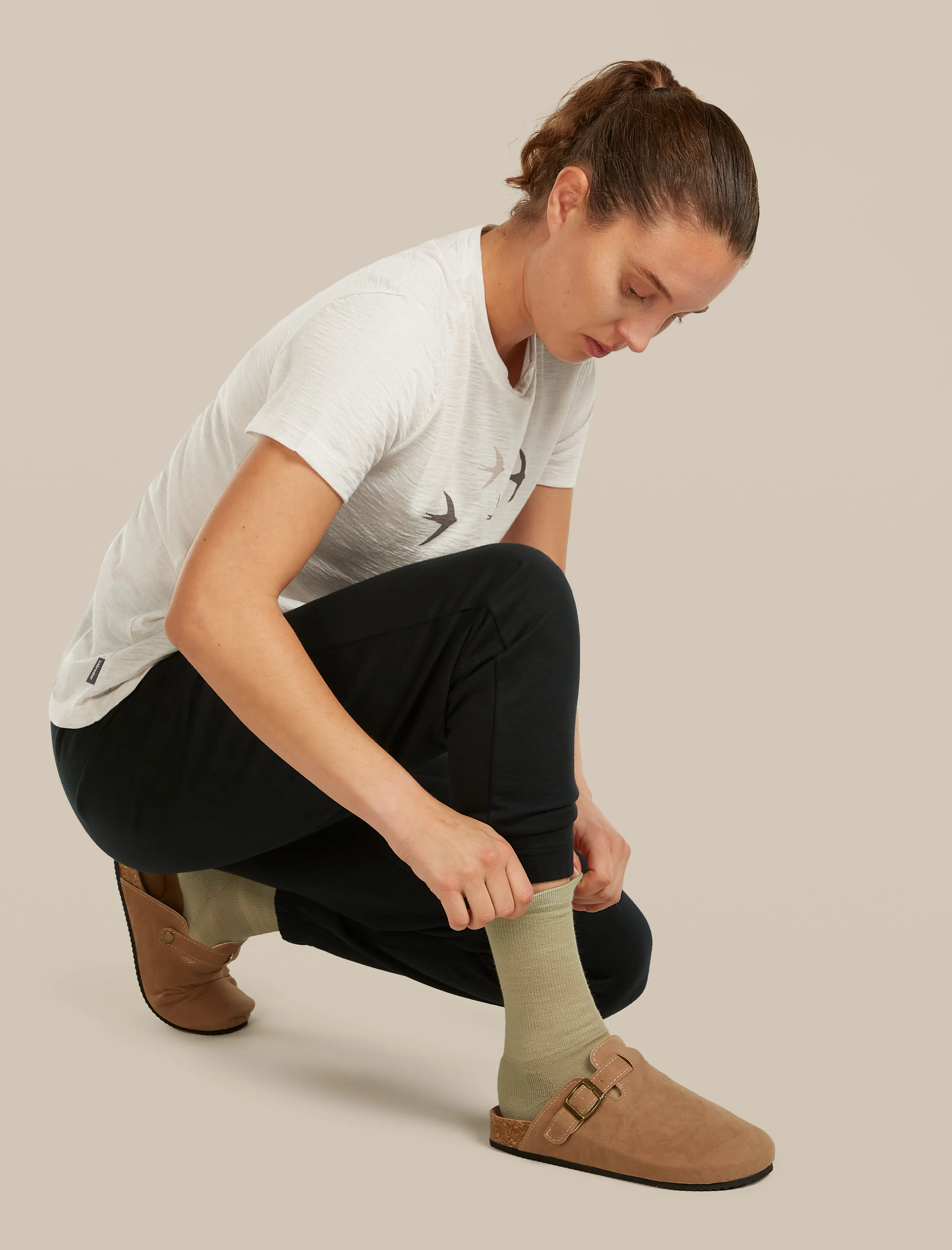 Women's Merino Lifestyle_Light Crew Socks sold by Icebreaker product image thumbnail 4
