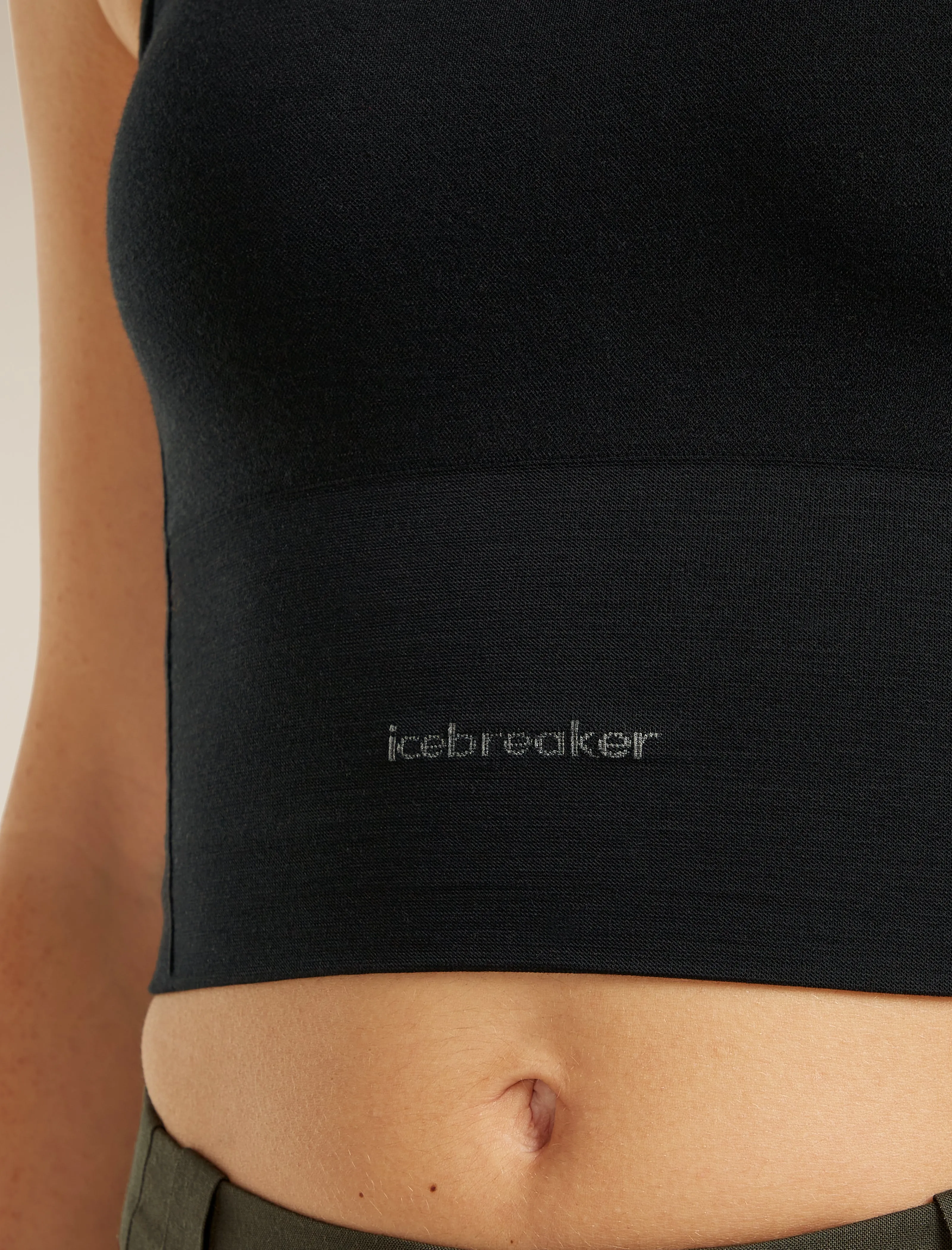Women's Merino Blend 260 Seamless Rib Strappy Tank sold by Icebreaker product image thumbnail 5