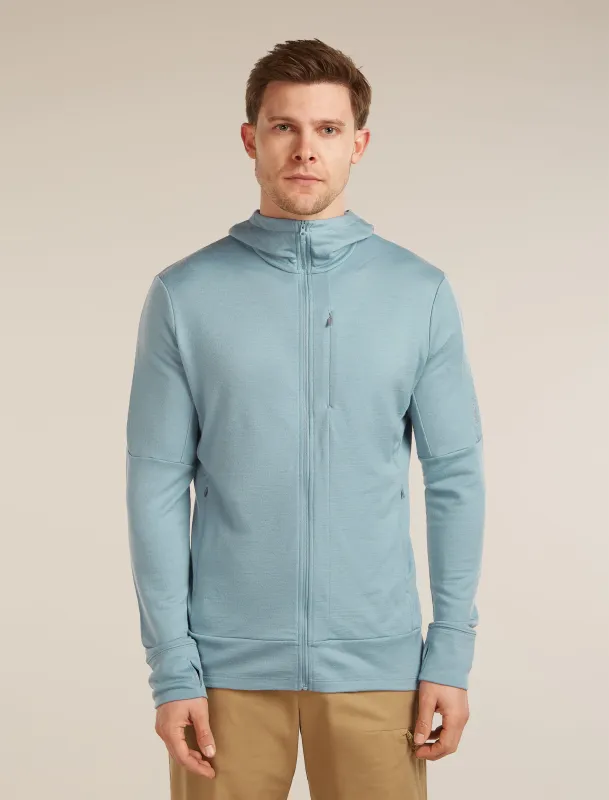 Men's Merino 260 Quantum Long Sleeve Zip Hoodie made by Icebreaker