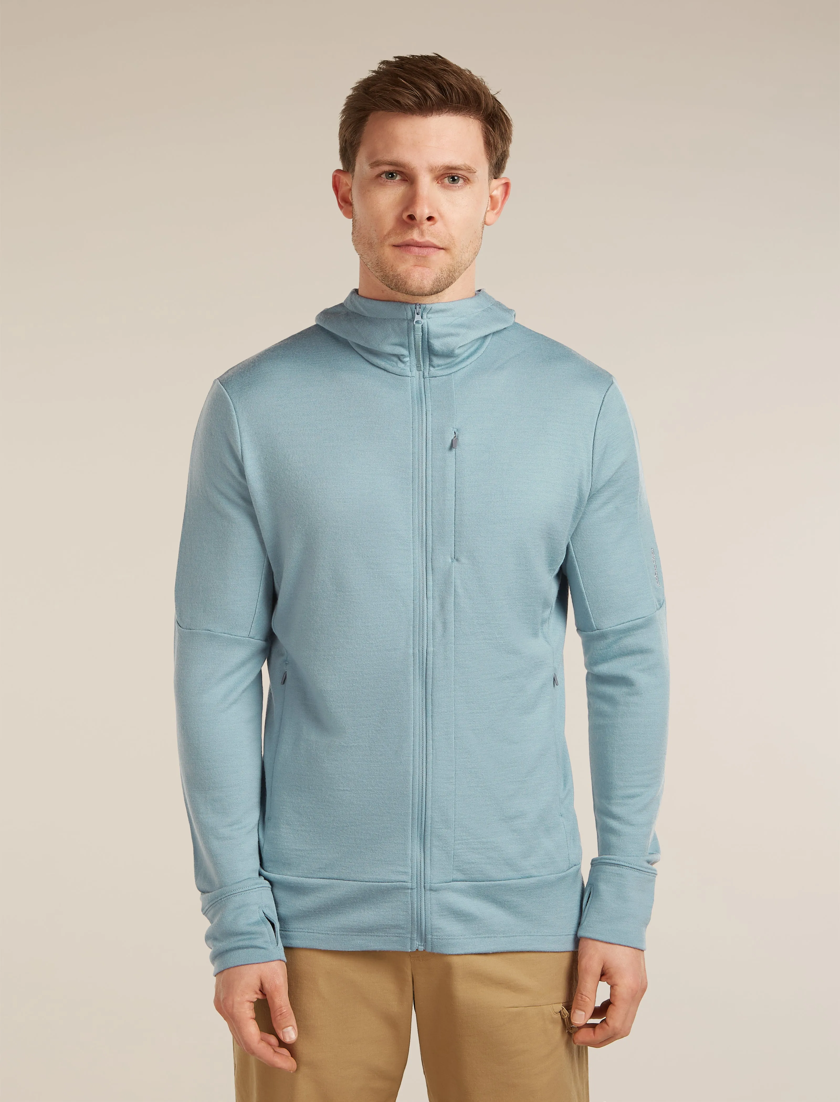 Men's Merino 260 Quantum Long Sleeve Zip Hoodie sold by Icebreaker