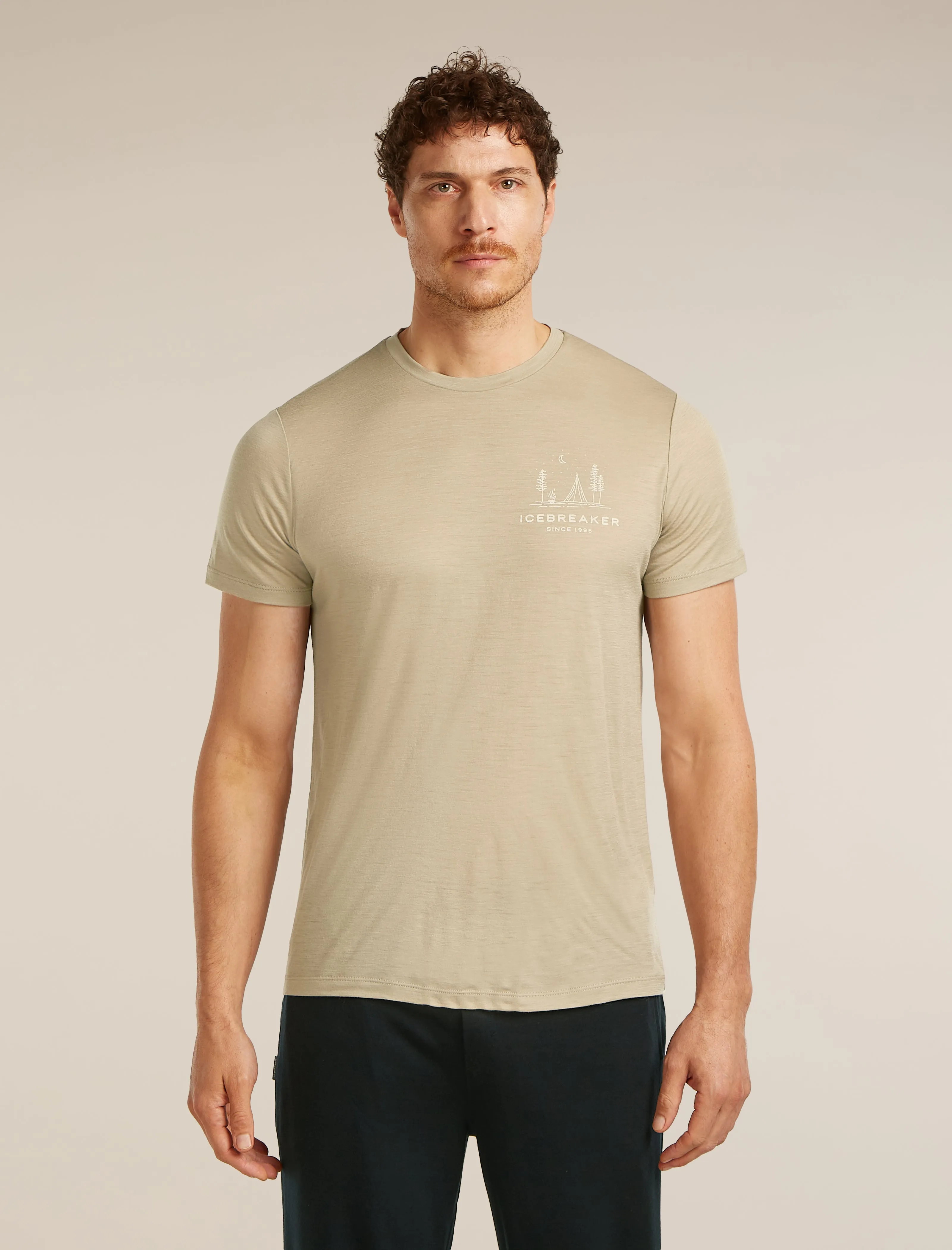 Men's Merino 150 Tech Lite Short Sleeve Tee Peaceful Pass sold by Icebreaker product image thumbnail 2