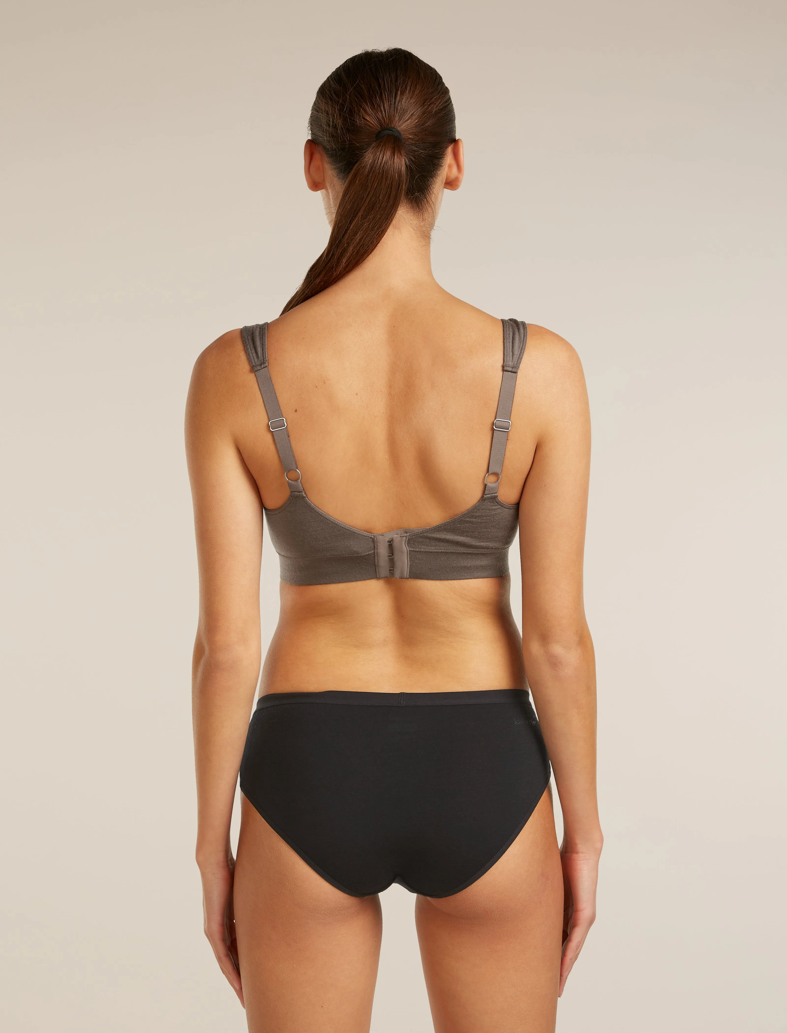 Women's Merino Queens Clasp Bra sold by Icebreaker product image thumbnail 2