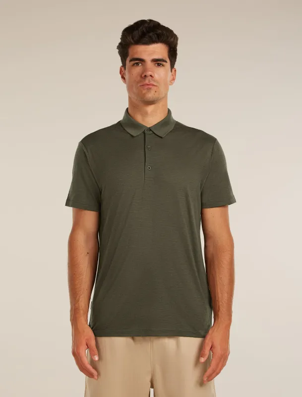 Men's Merino 150 Tech Lite Short Sleeve Polo made by Icebreaker