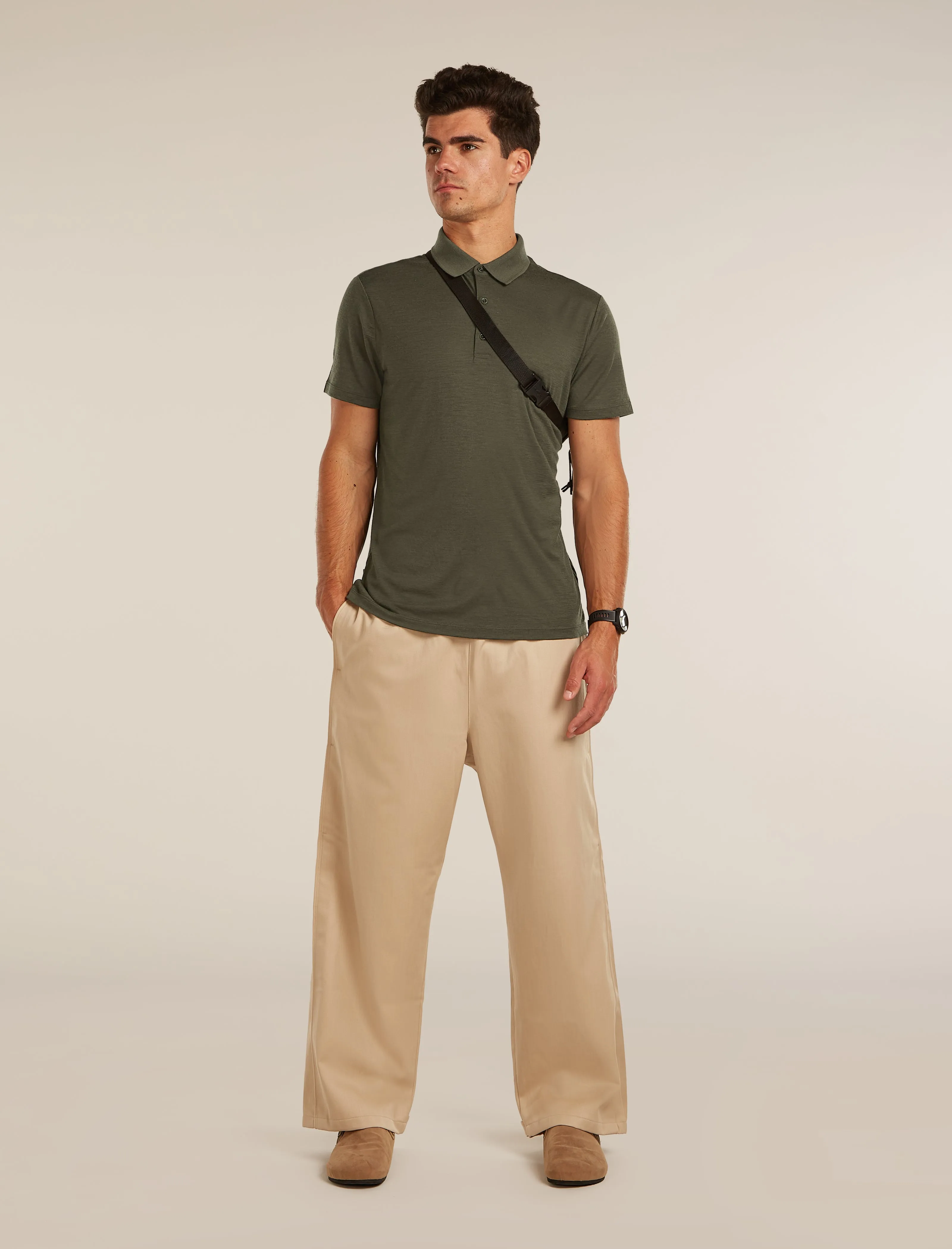 Men's Merino 150 Tech Lite Short Sleeve Polo sold by Icebreaker product image thumbnail 4