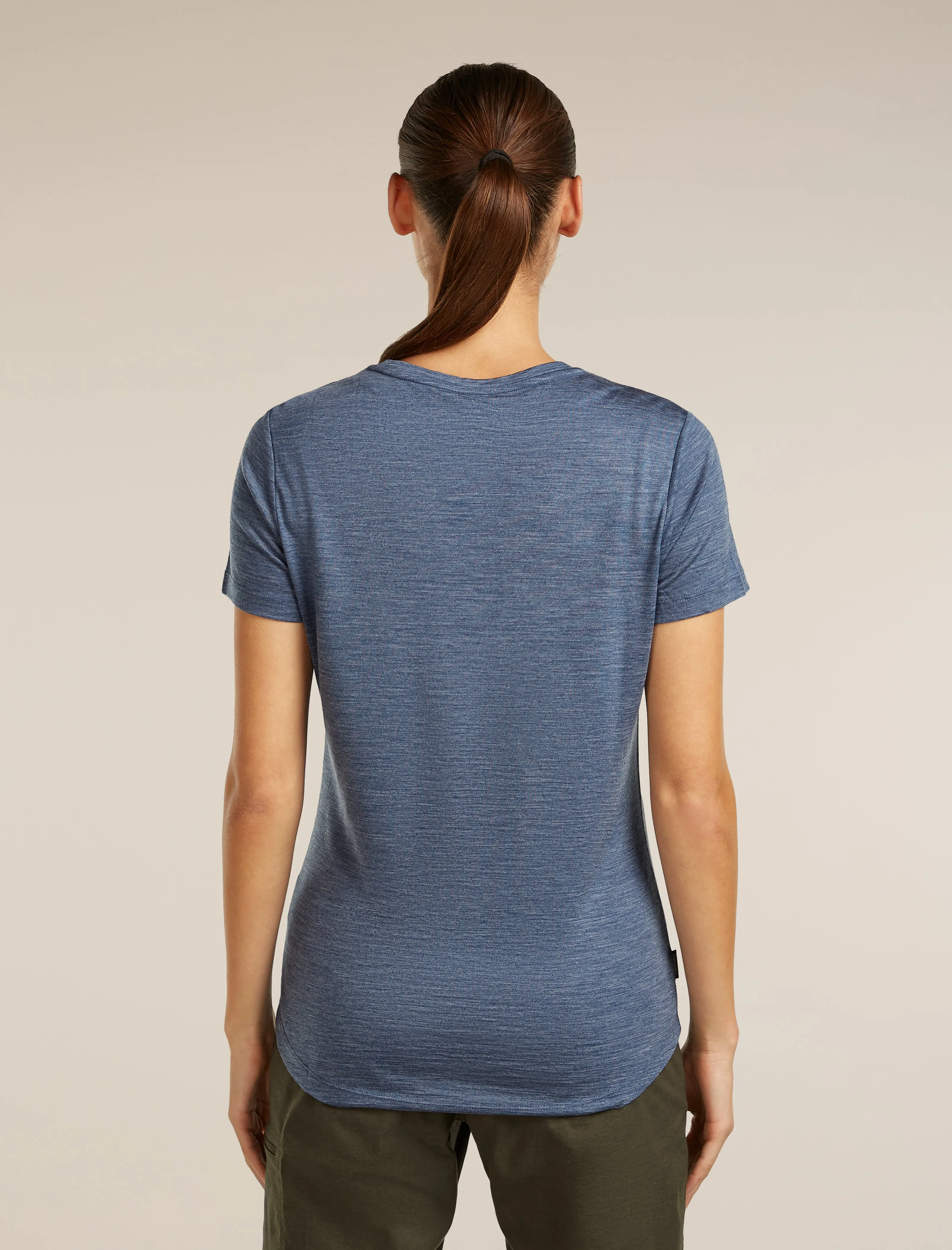 Women's Merino Blend 125 Cool-Lite™ Sphere Short Sleeve Scoop Tee sold by Icebreaker product image thumbnail 2