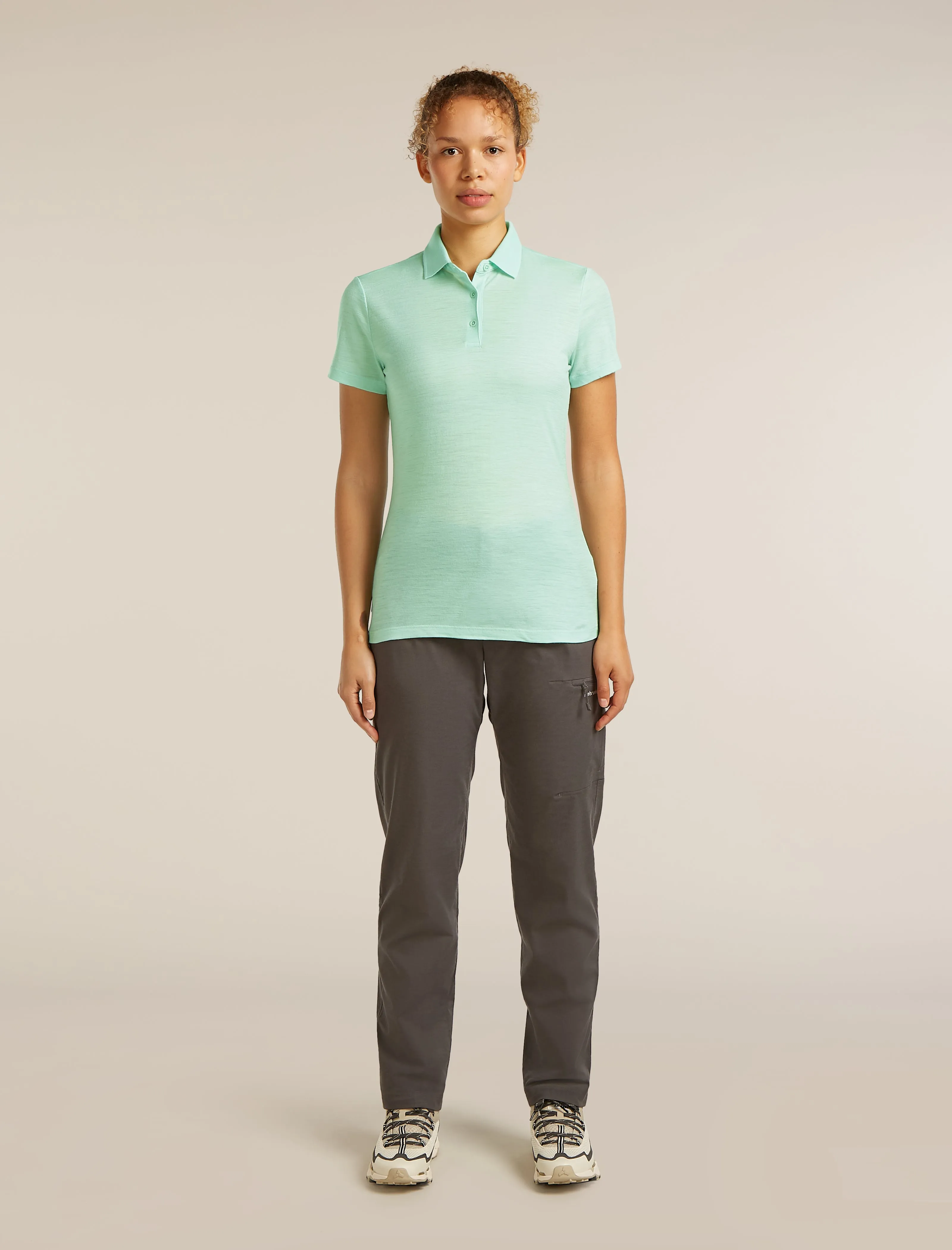Women's Merino 150 Tech Lite Short Sleeve Polo sold by Icebreaker product image thumbnail 3