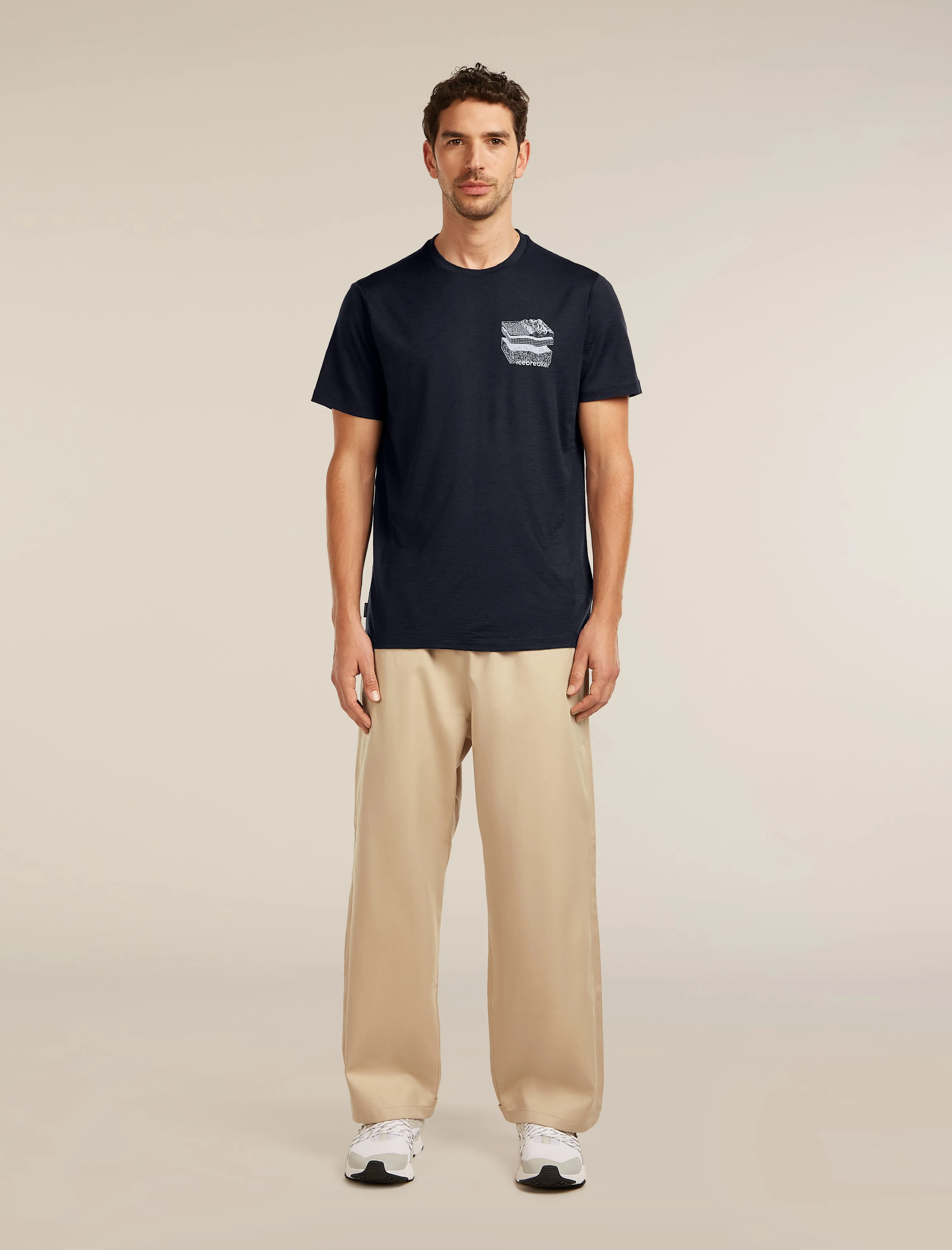 Men's Merino 150 Tech Lite Short Sleeve Tee Evolving Layers sold by Icebreaker product image thumbnail 3