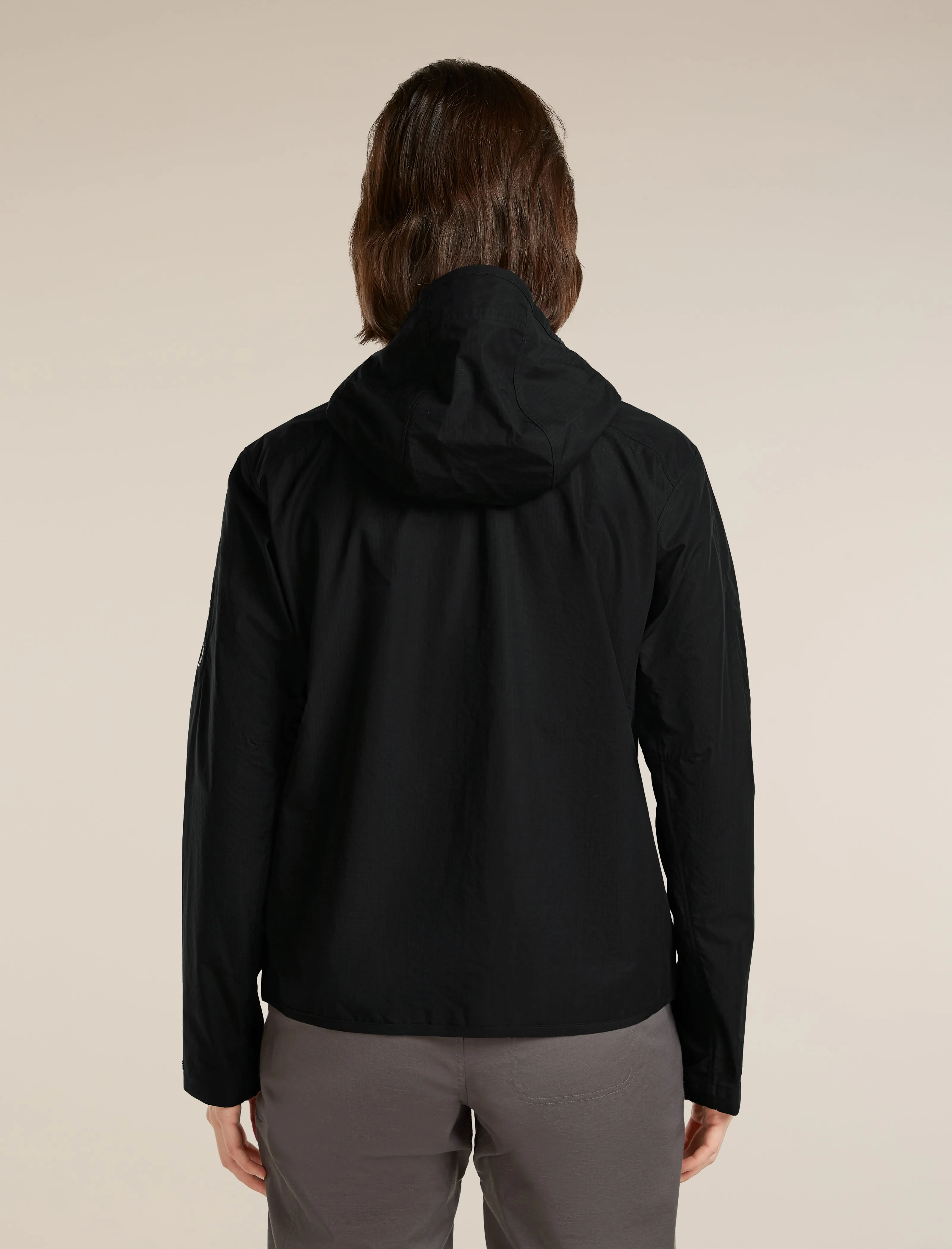 Women's Shell+™ Cotton Elevation Windbreaker Jacket sold by Icebreaker product image thumbnail 2