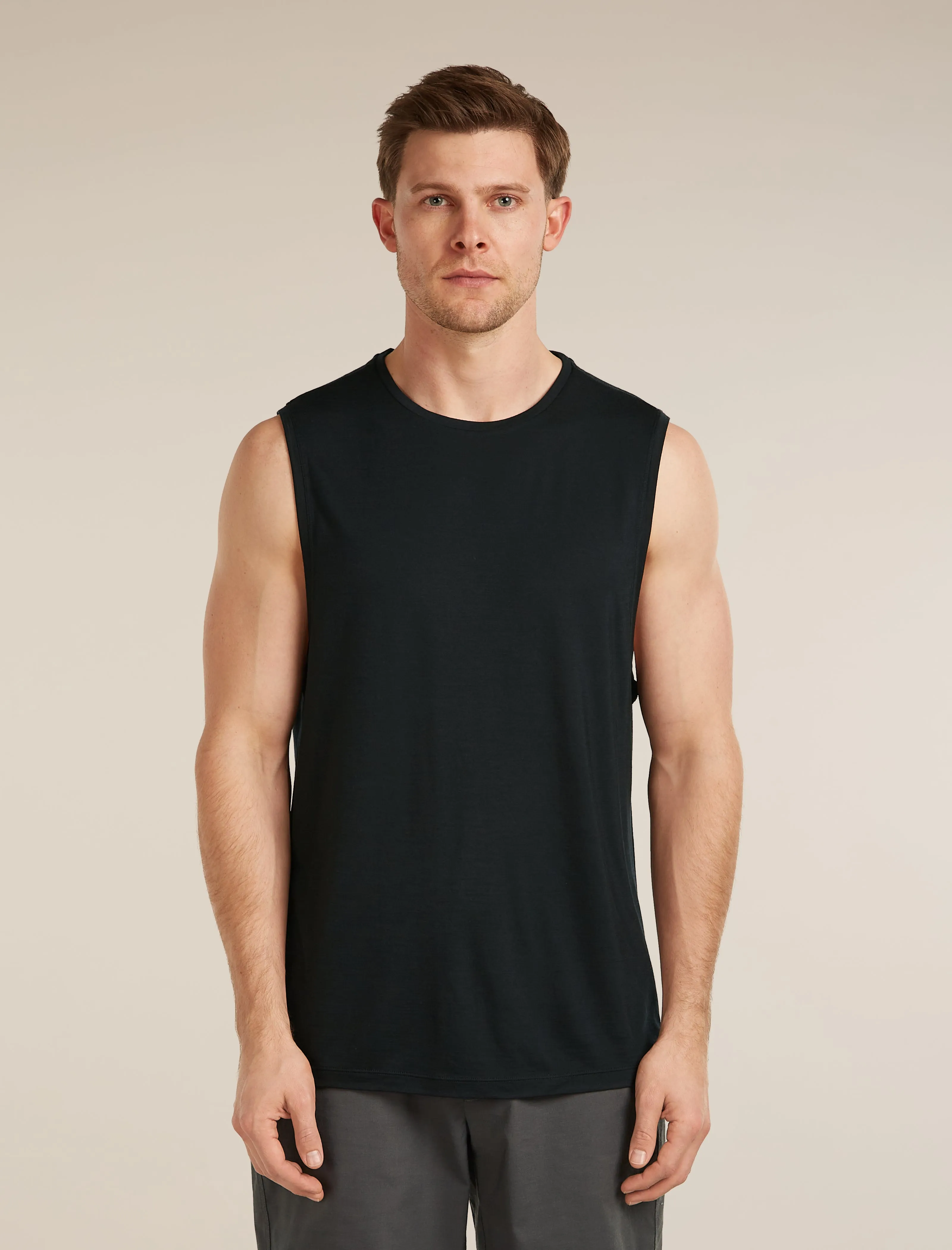 Men's Merino Blend 125 Cool-Lite™ Sphere Tank sold by Icebreaker