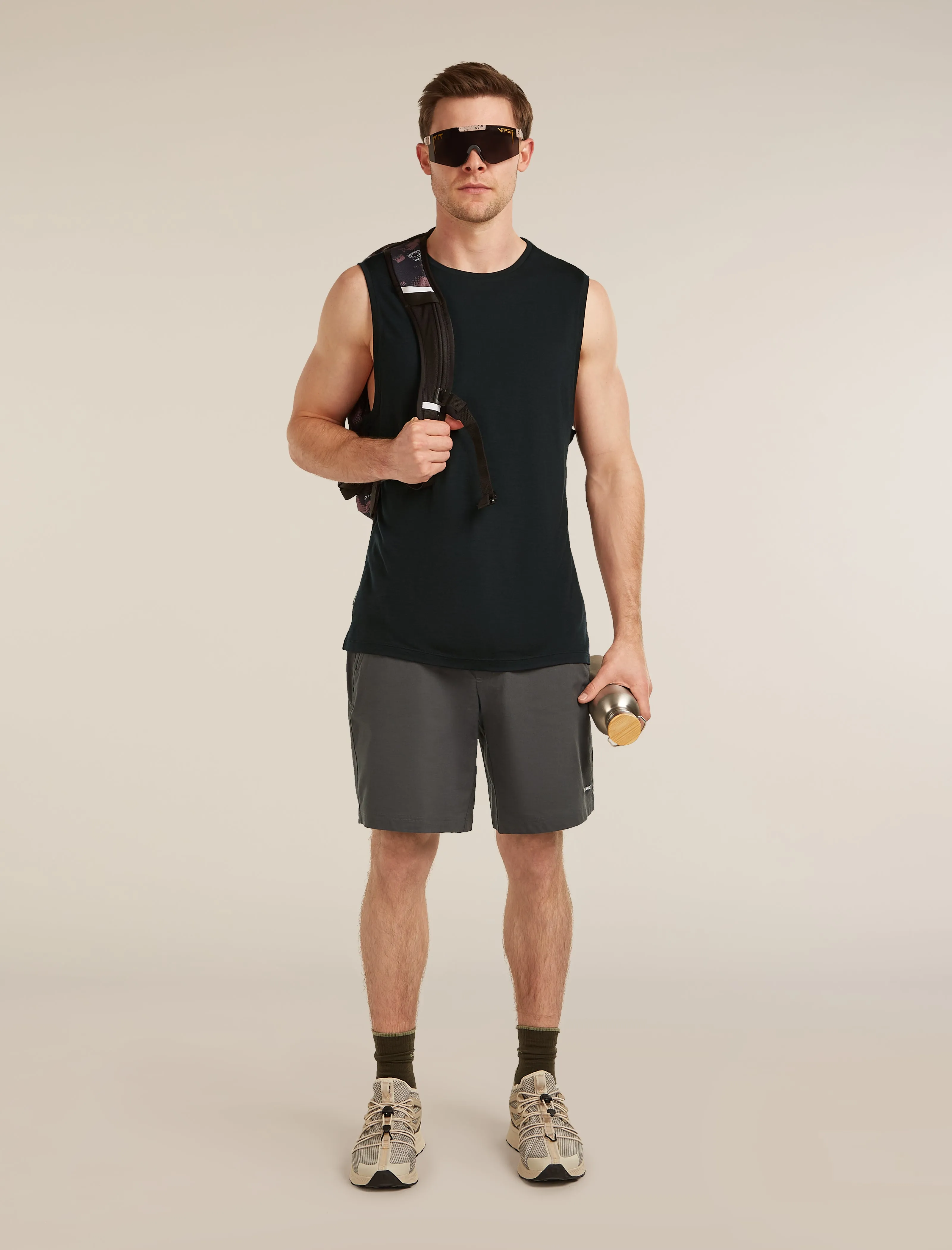 Men's Merino Blend 125 Cool-Lite™ Sphere Tank sold by Icebreaker product image thumbnail 4