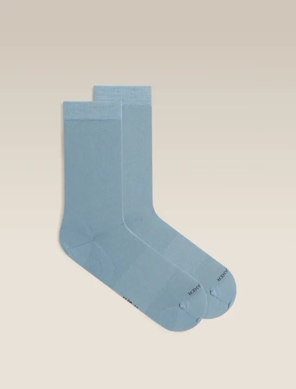 Men's Merino Lifestyle Fine Gauge Crew Socks made by Icebreaker