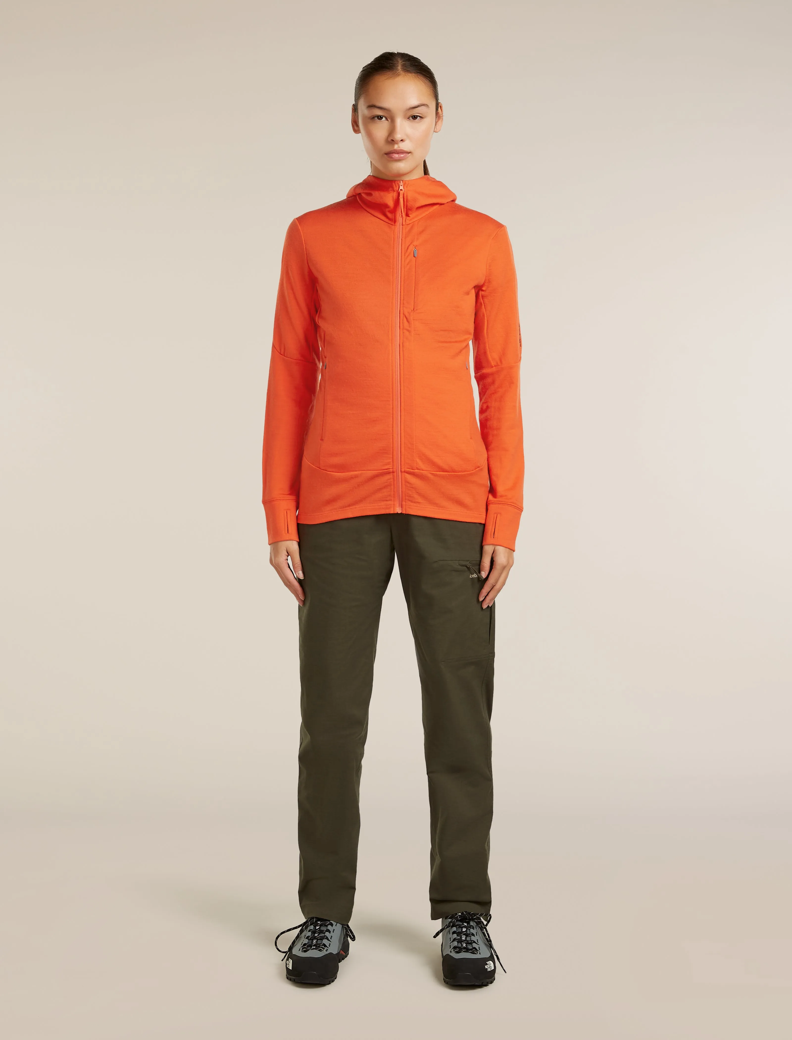 Women's Merino 260 Quantum Long Sleeve Zip Hoodie sold by Icebreaker product image thumbnail 3