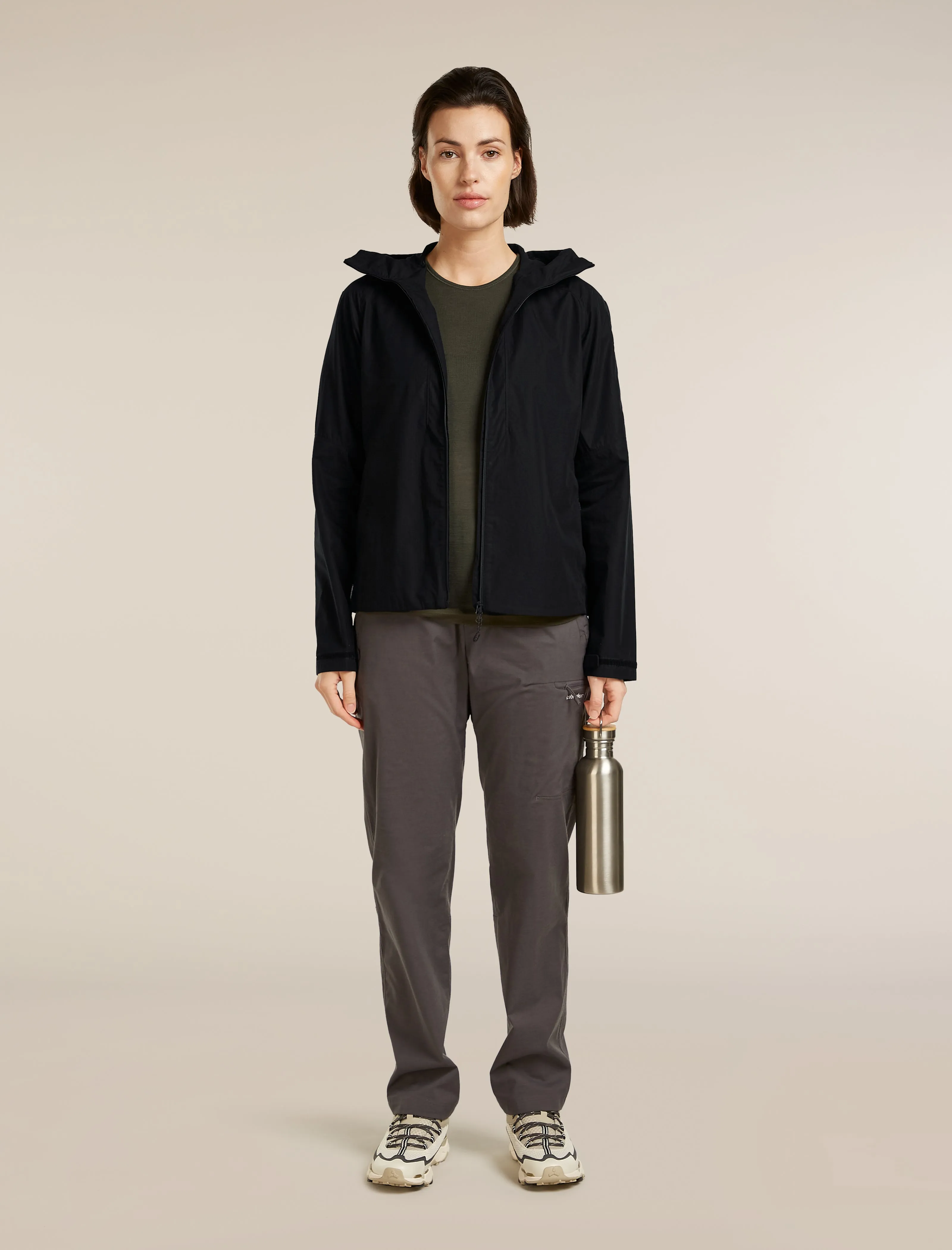 Women's Shell+™ Cotton Elevation Windbreaker Jacket sold by Icebreaker product image thumbnail 4