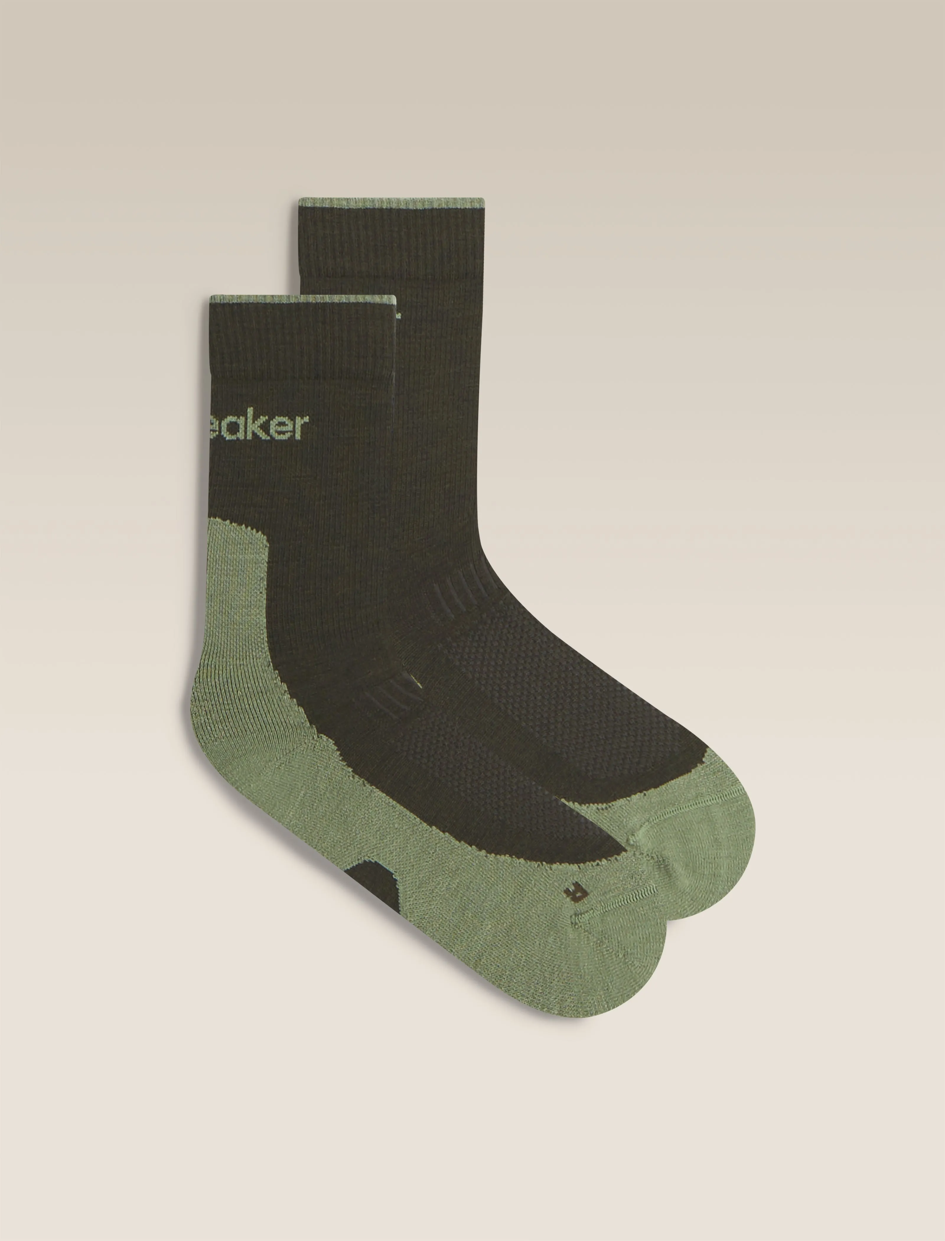 Men's Merino Hike+ Light Crew Socks sold by Icebreaker