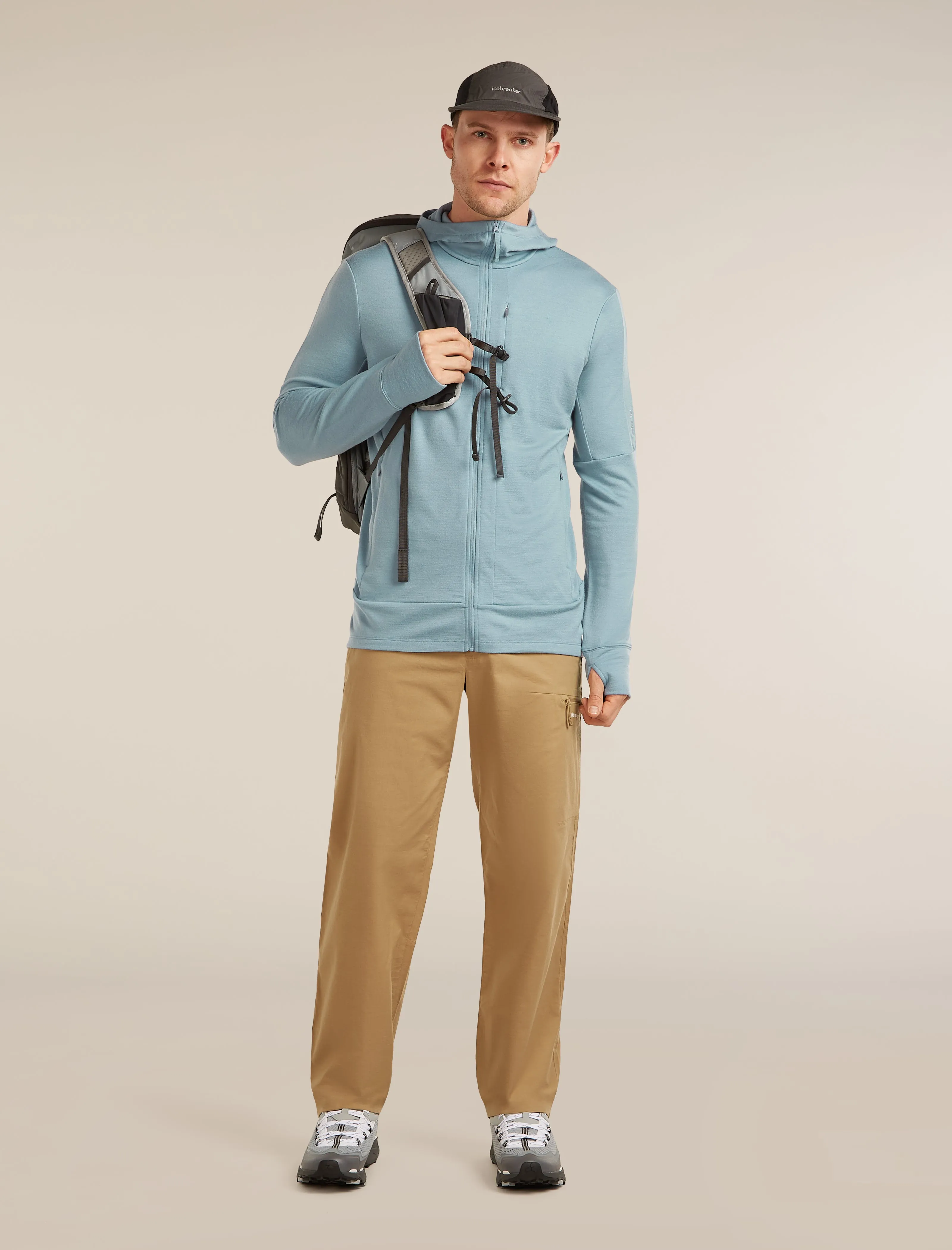 Men's Merino 260 Quantum Long Sleeve Zip Hoodie sold by Icebreaker product image thumbnail 4