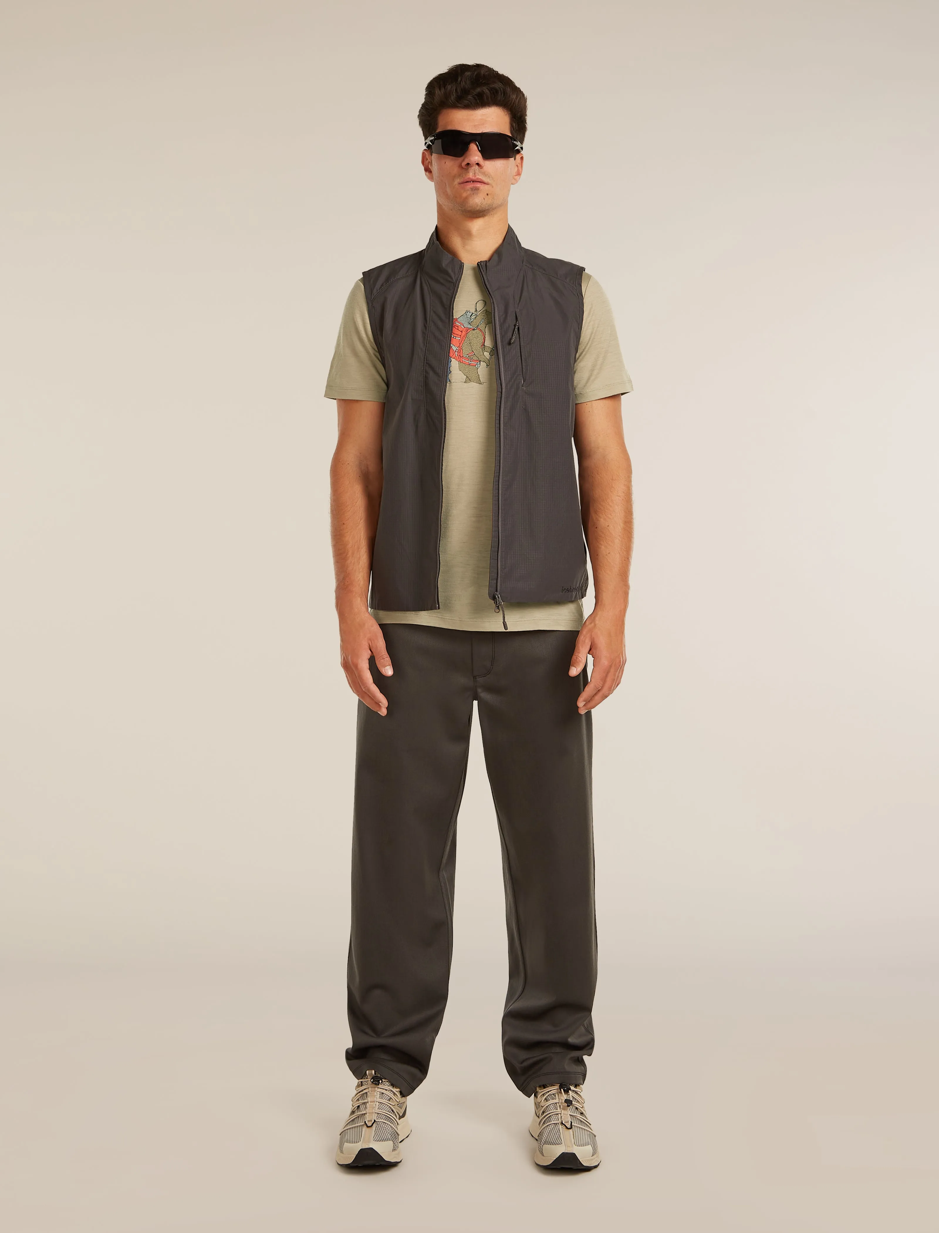 Men's Merino 150 Tech Lite Short Sleeve Tee Bear Catch sold by Icebreaker product image thumbnail 4