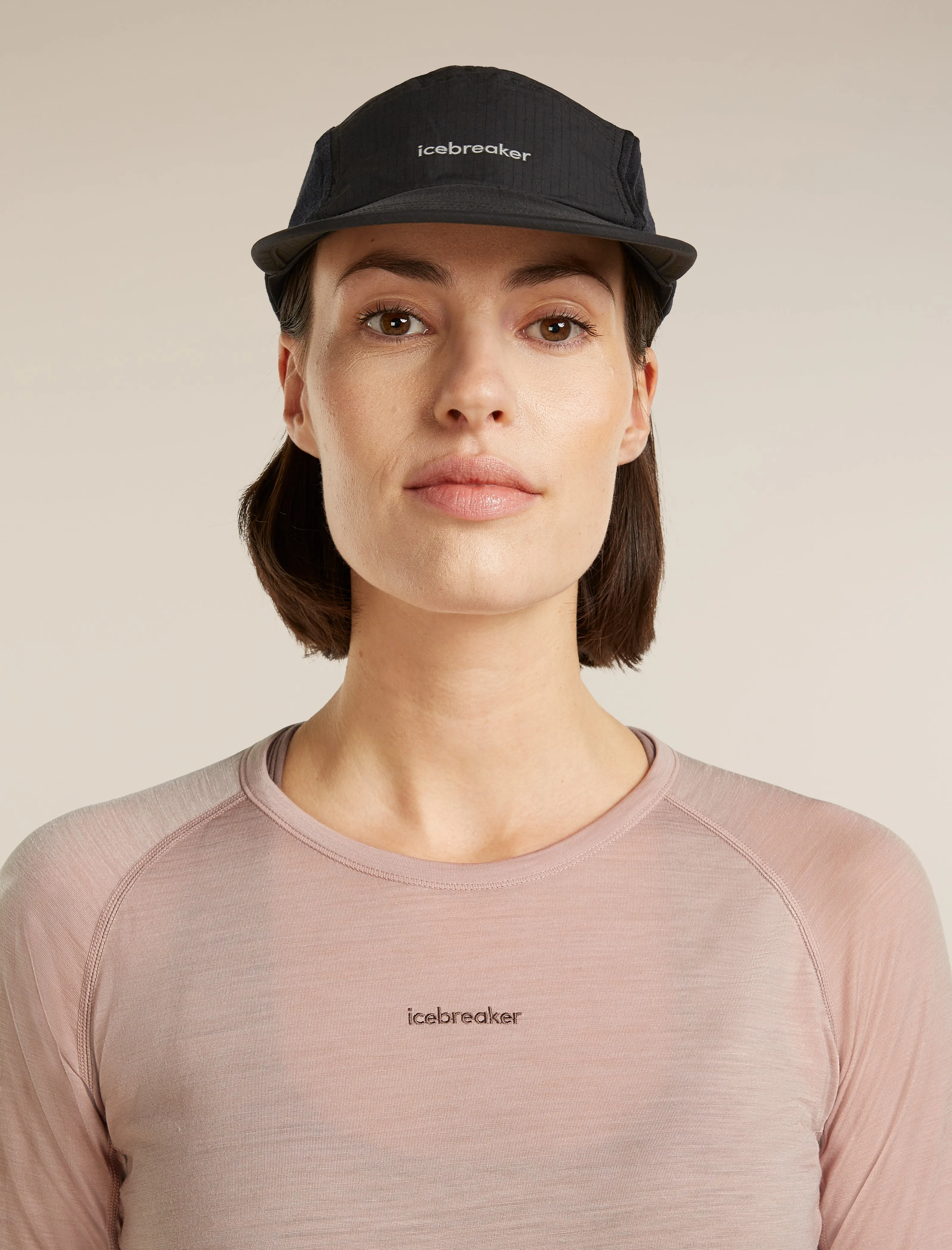 Unisex Shell+™ Cotton Windbreaker 5 Panel Cap sold by Icebreaker product image thumbnail 2