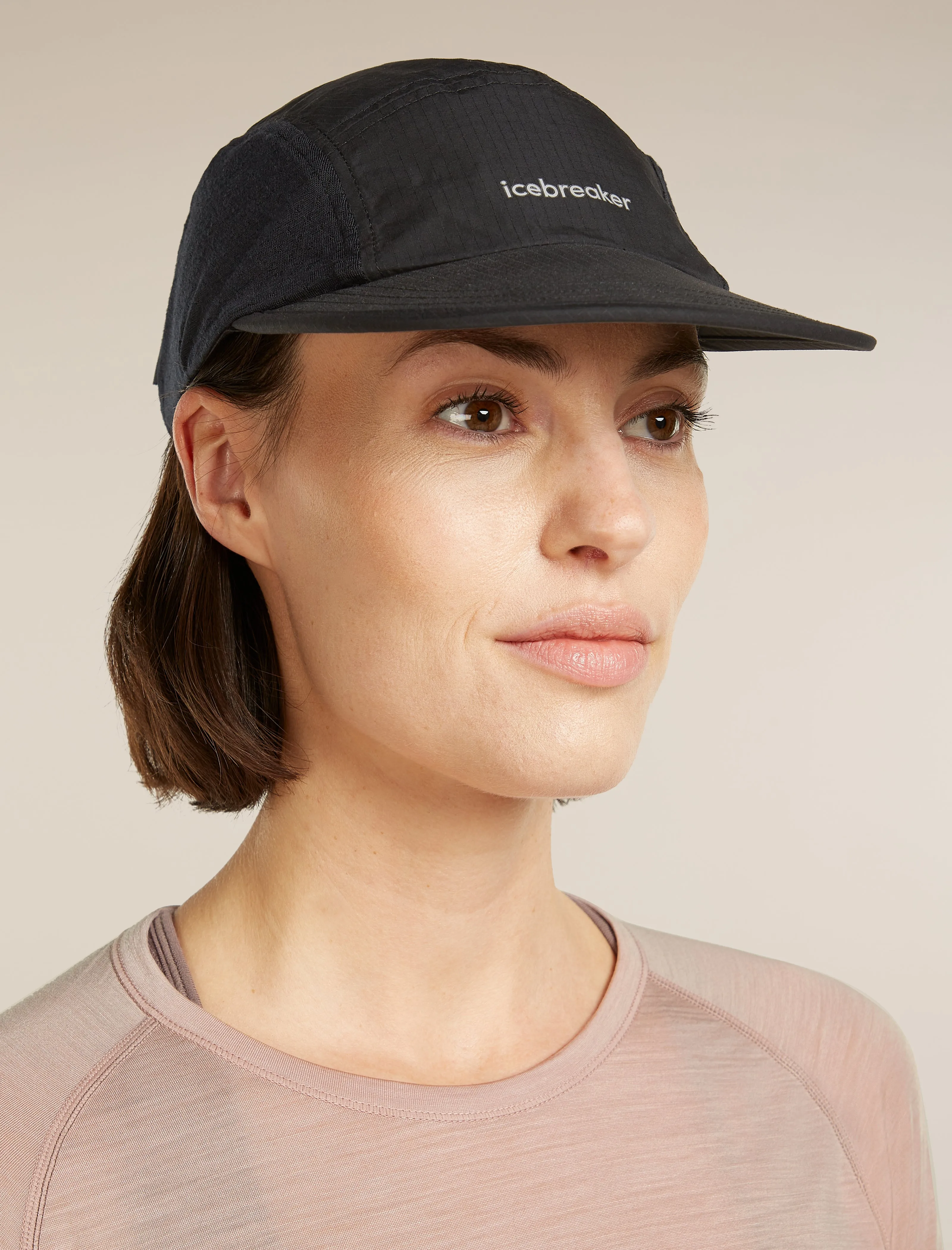 Unisex Shell+™ Cotton Windbreaker 5 Panel Cap sold by Icebreaker product image thumbnail 4