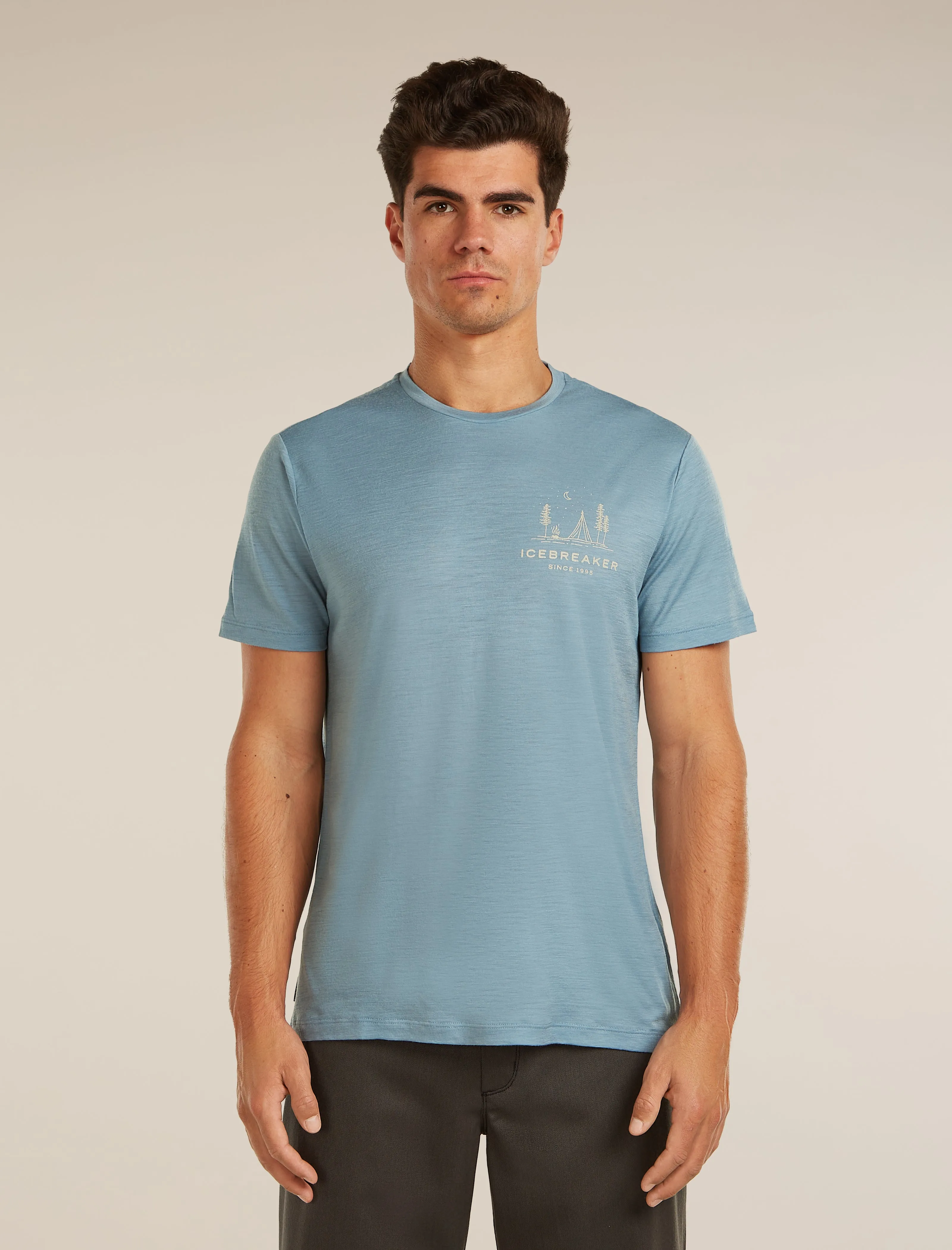 Men's Merino 150 Tech Lite Short Sleeve Tee Peaceful Pass sold by Icebreaker product image thumbnail 2