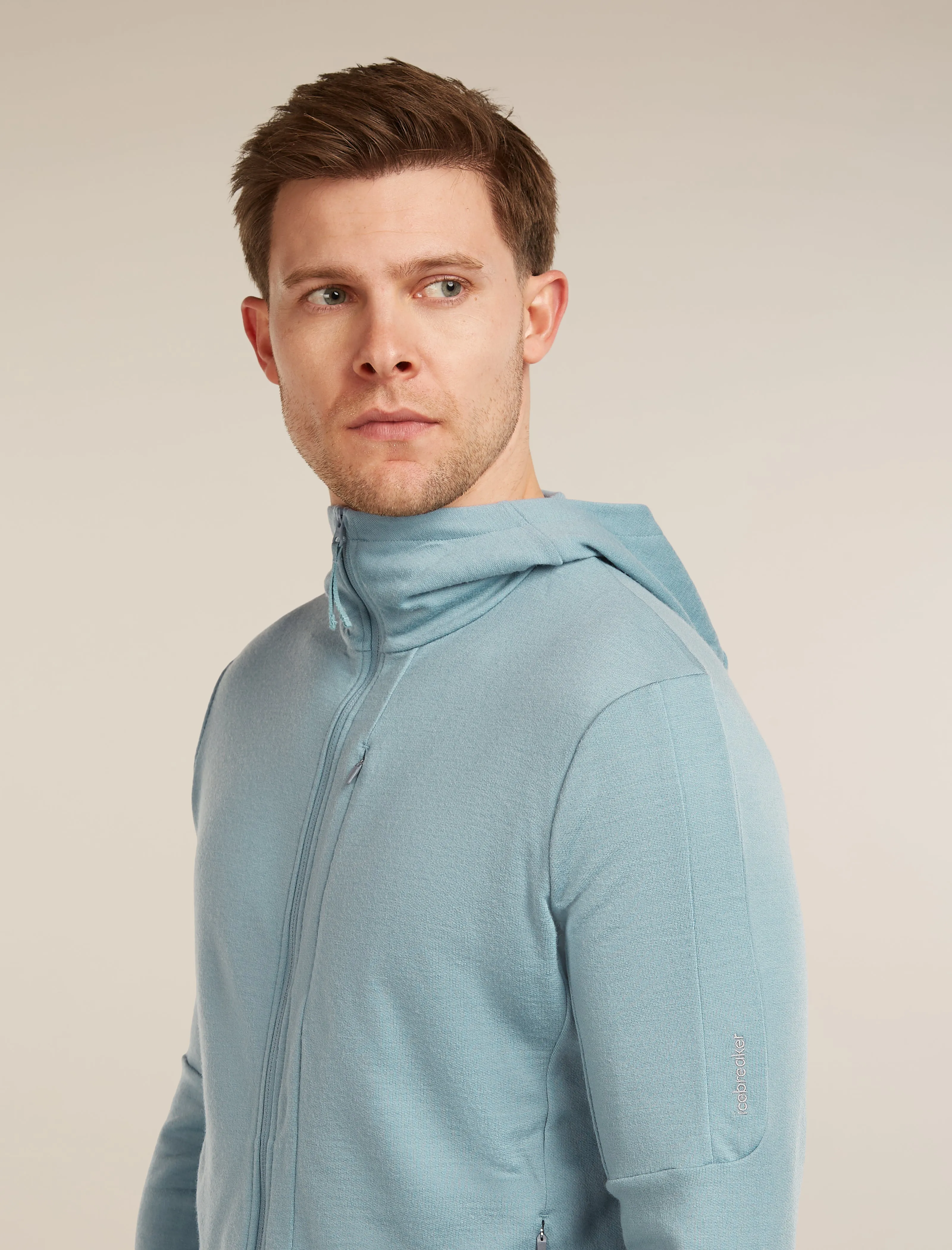 Men's Merino 260 Quantum Long Sleeve Zip Hoodie sold by Icebreaker product image thumbnail 5