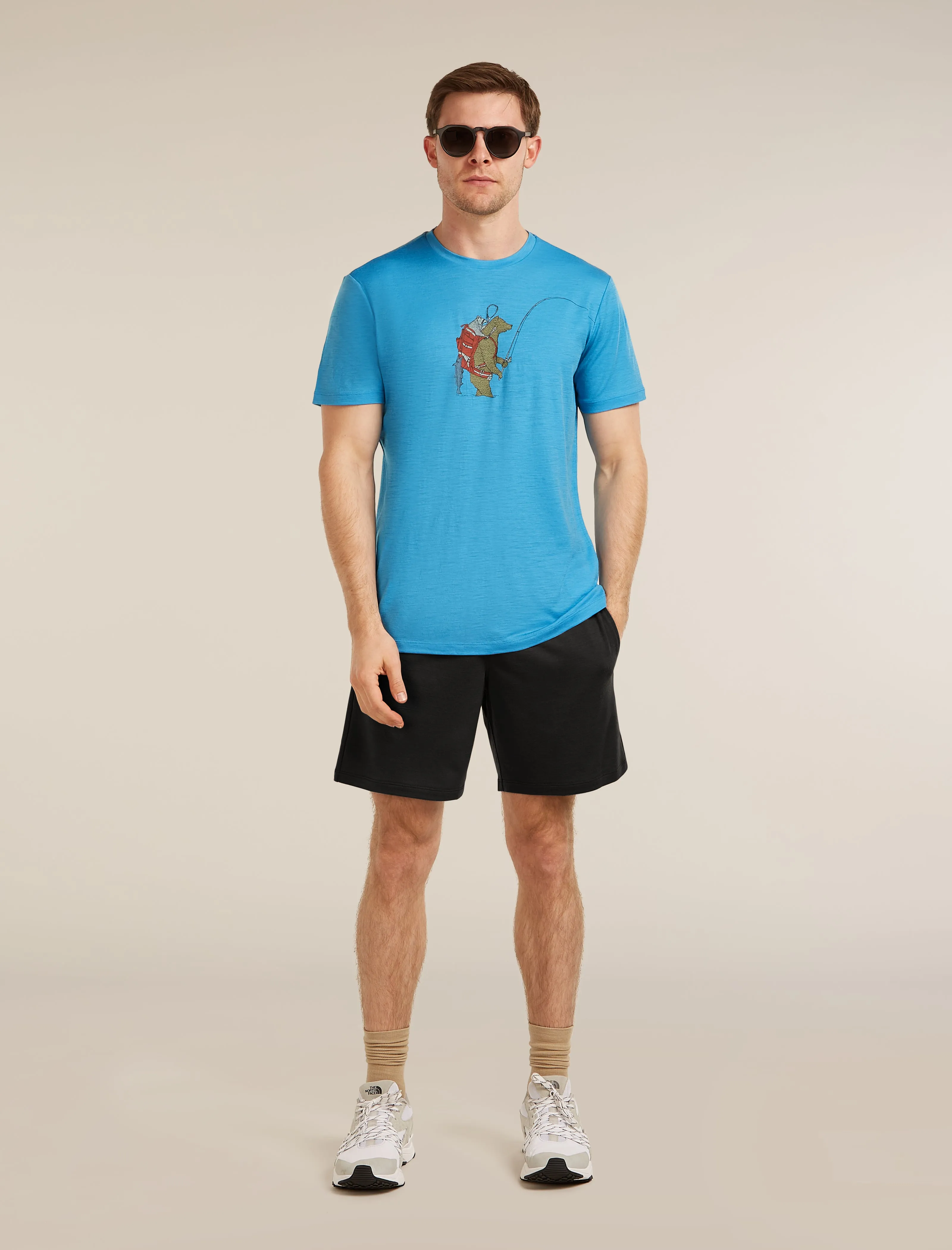 Men's Merino 150 Tech Lite Short Sleeve Tee Bear Catch sold by Icebreaker product image thumbnail 4