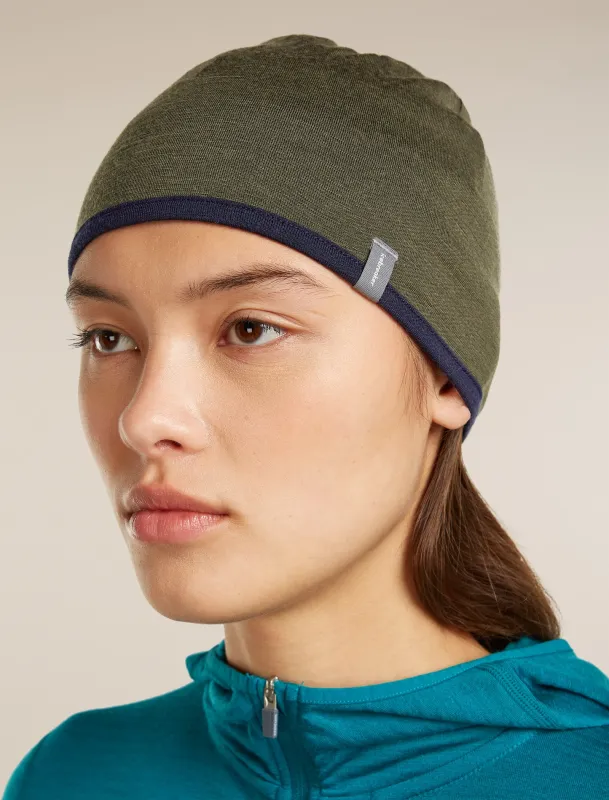 Unisex Merino 200 Oasis Reversible Beanie made by Icebreaker