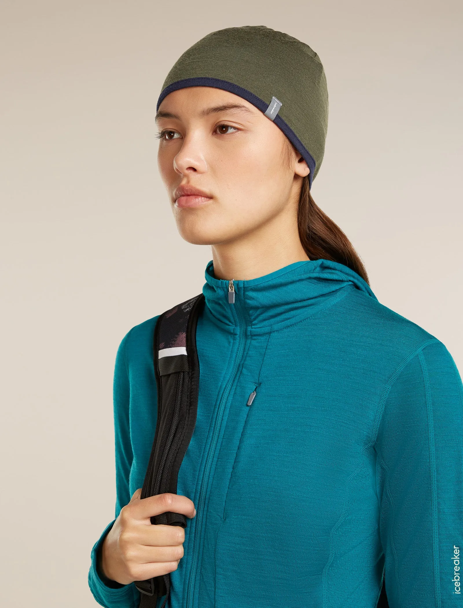 Unisex Merino 200 Oasis Reversible Beanie sold by Icebreaker product image thumbnail 4
