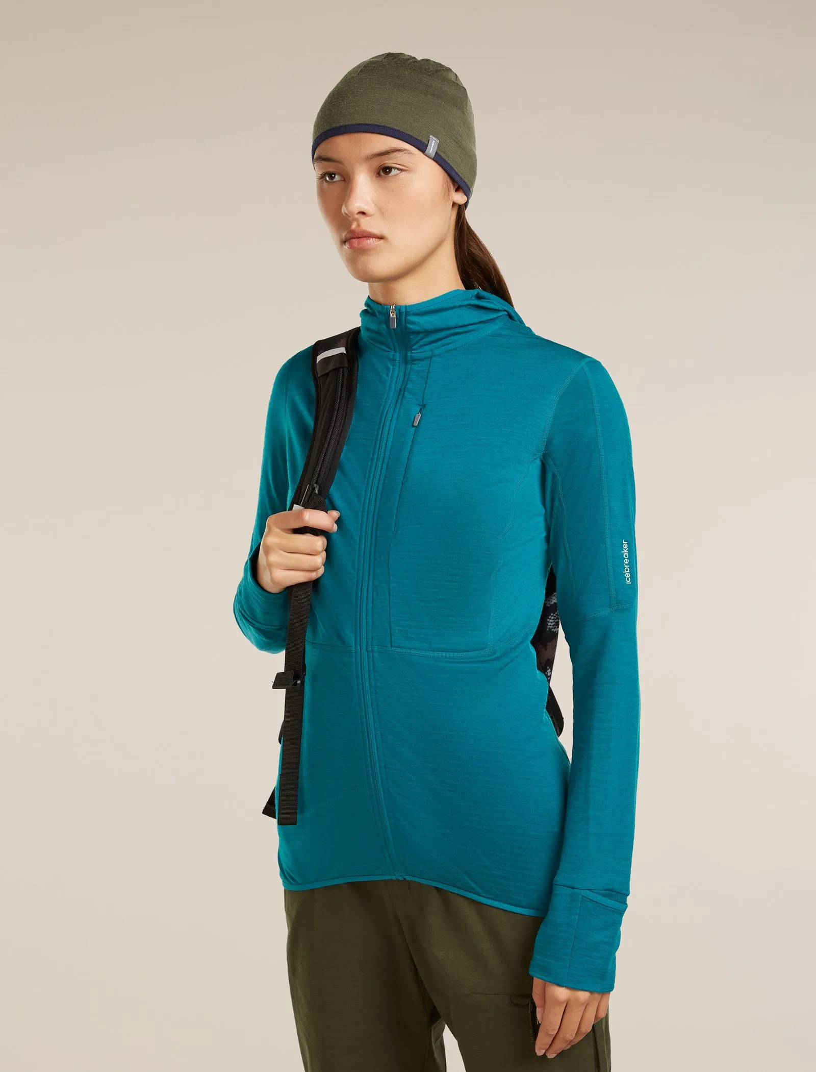 Unisex Merino 200 Oasis Reversible Beanie sold by Icebreaker product image thumbnail 5