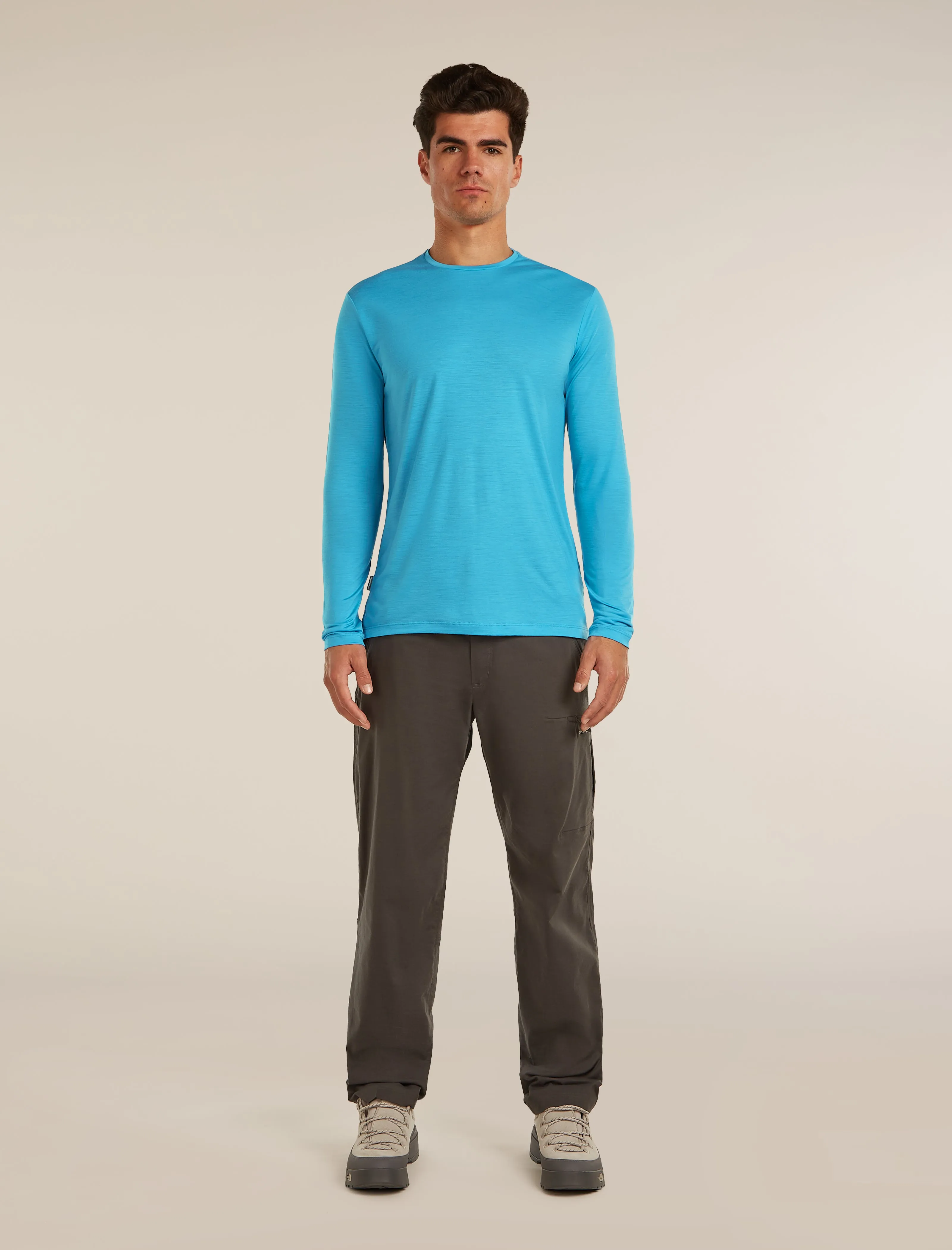 Men's Merino Blend 125 Cool-Lite™ Sphere Long Sleeve Tee sold by Icebreaker product image thumbnail 3