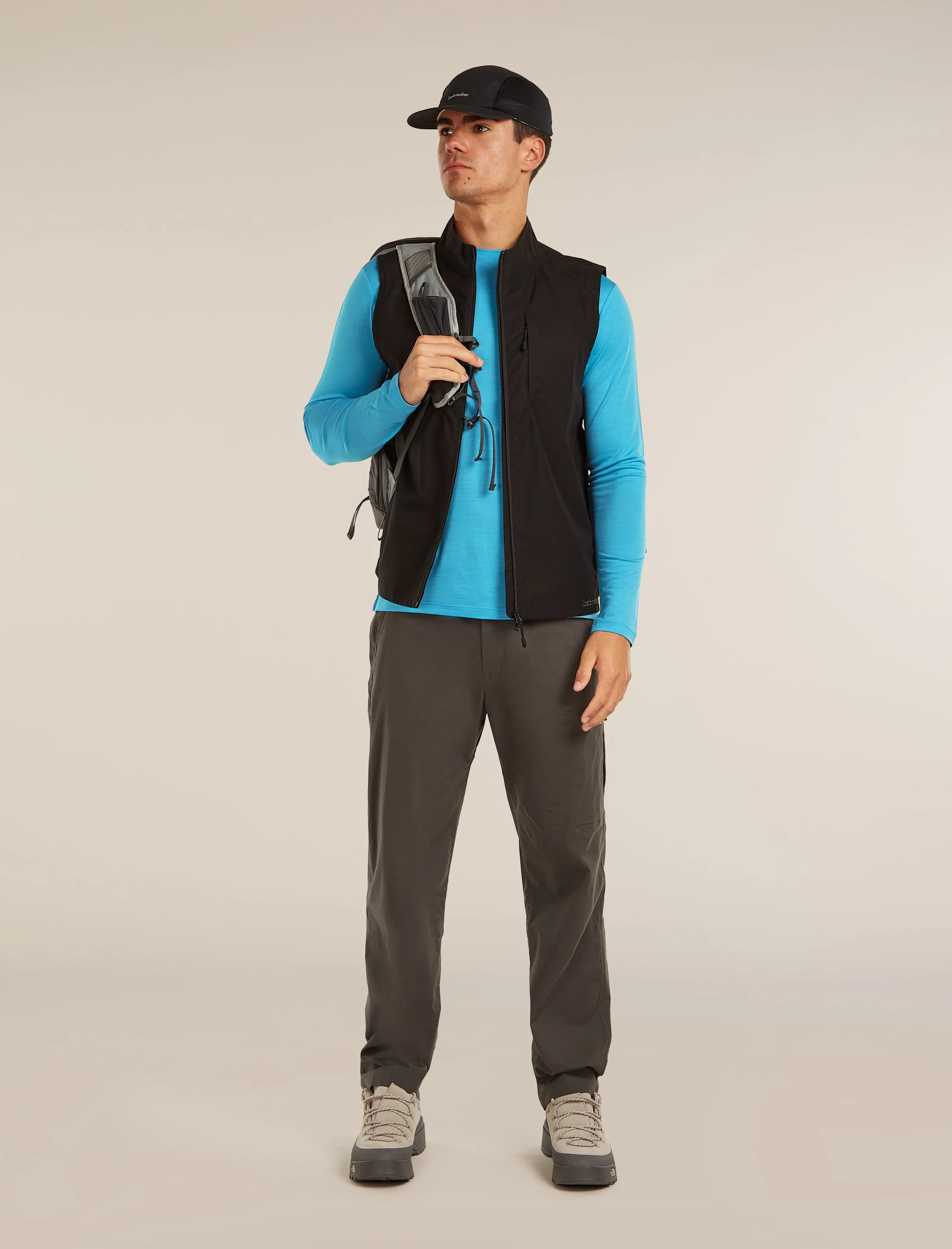 Men's Merino Blend 125 Cool-Lite™ Sphere Long Sleeve Tee sold by Icebreaker product image thumbnail 4