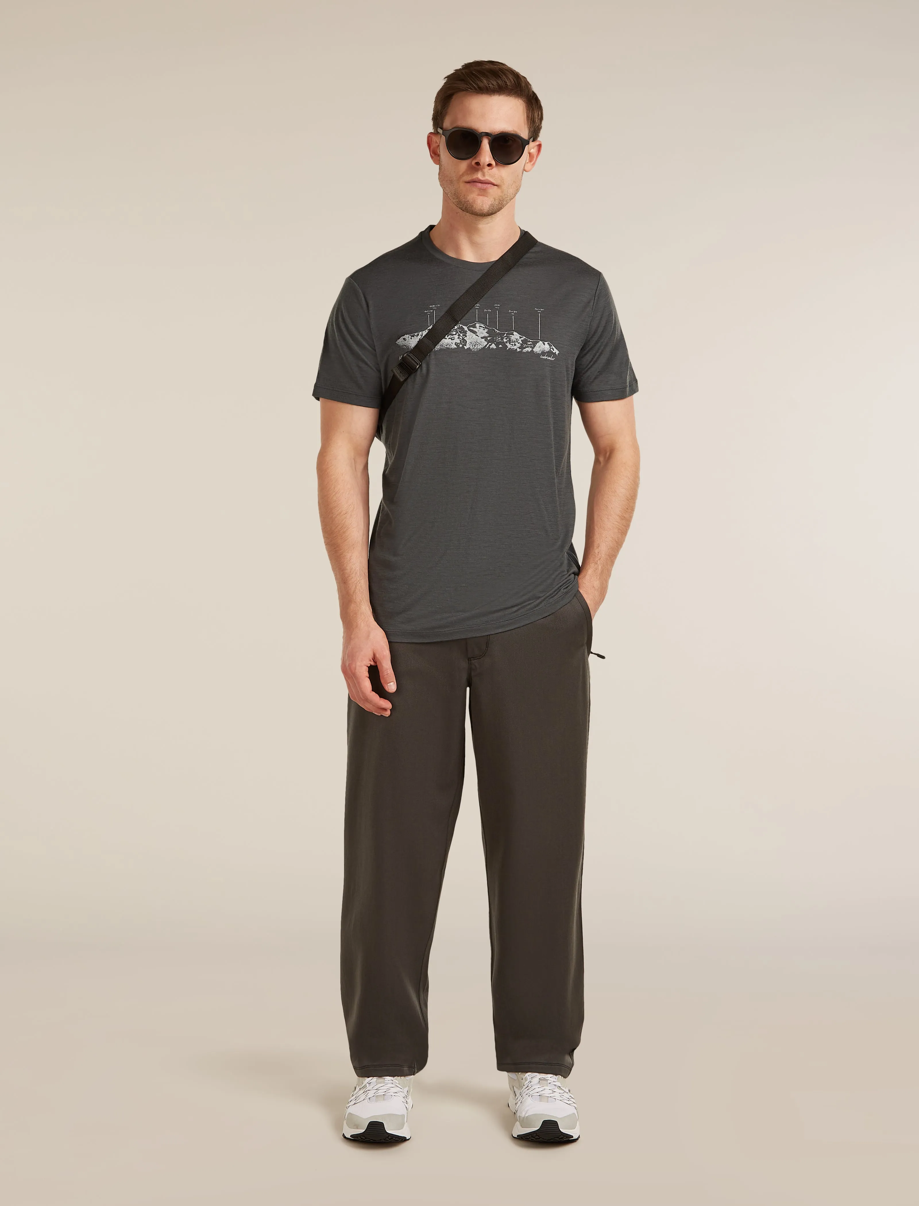 Men's Merino 150 Tech Lite Short Sleeve Tee The Peaks sold by Icebreaker product image thumbnail 4