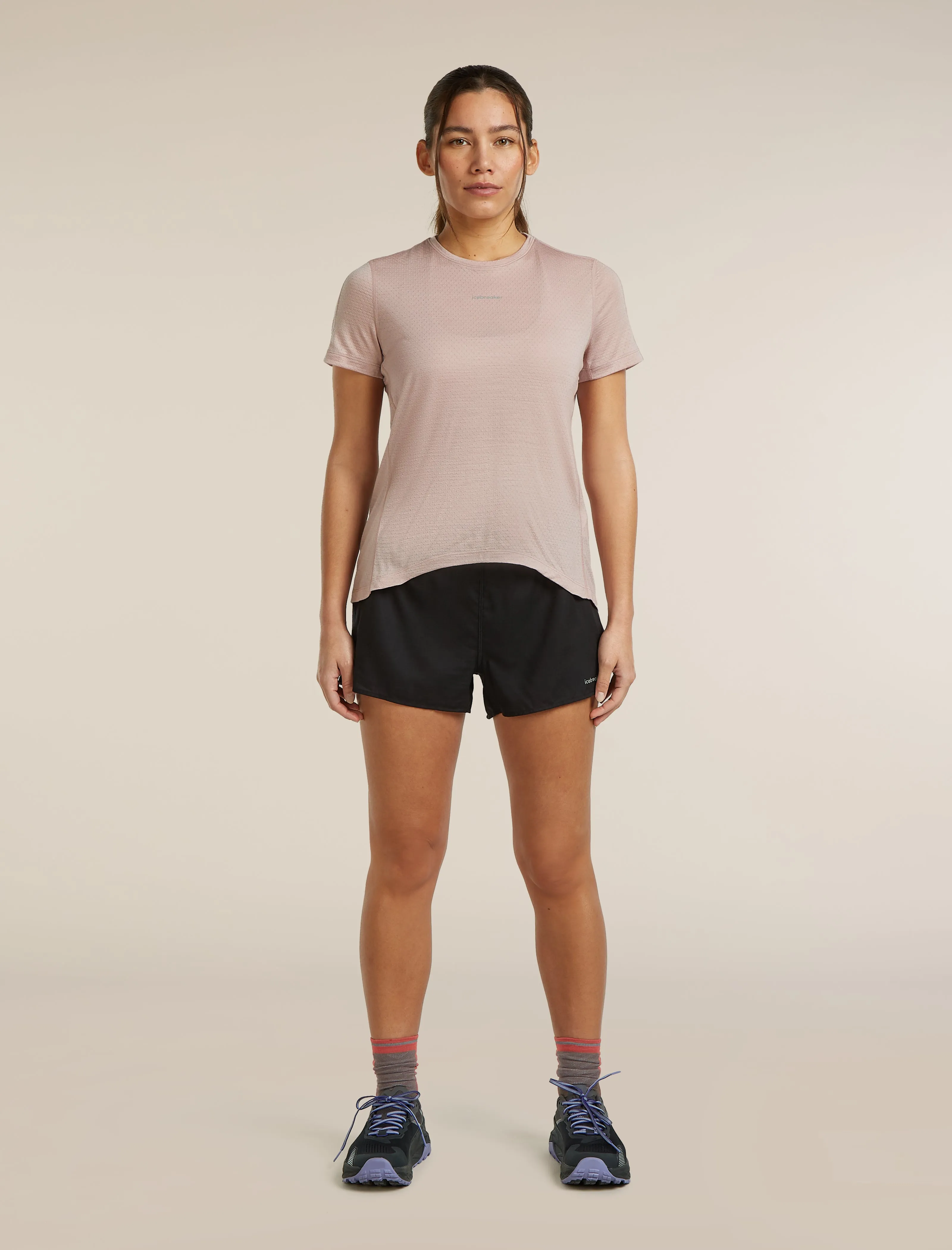 Women's Merino Blend 125 Cool-Lite™ Speed Short Sleeve Slit Back Tee sold by Icebreaker product image thumbnail 3