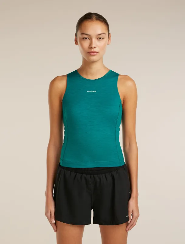 Women's Merino 150 Active Cropped Bra-Tank sold by Icebreaker