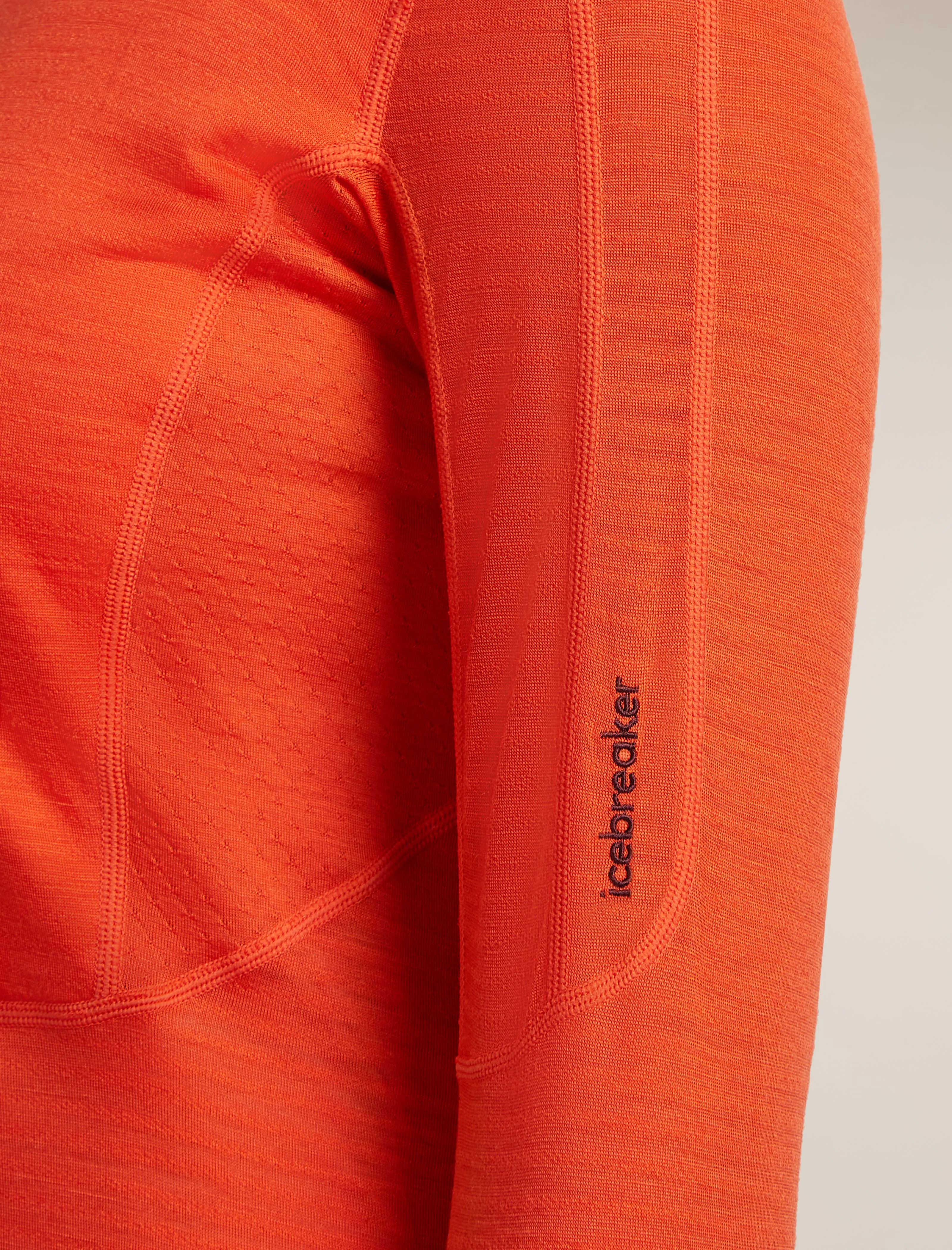 Women's Merino Blend 200 RealFleece™ Descender Long Sleeve Half Zip sold by Icebreaker product image thumbnail 5