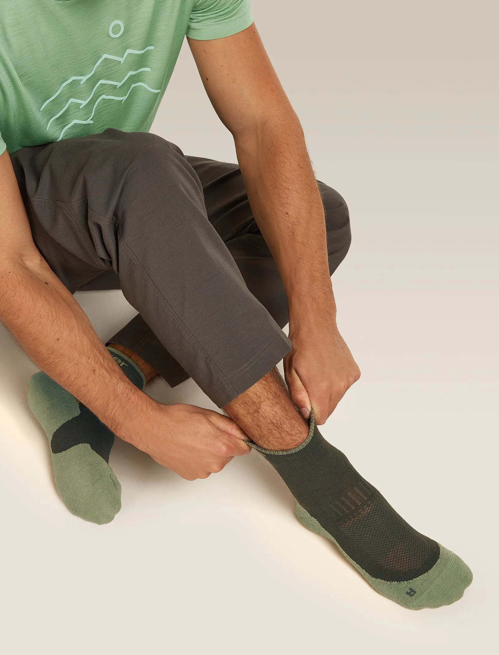 Men's Merino Hike+ Light Mini Socks sold by Icebreaker product image thumbnail 2