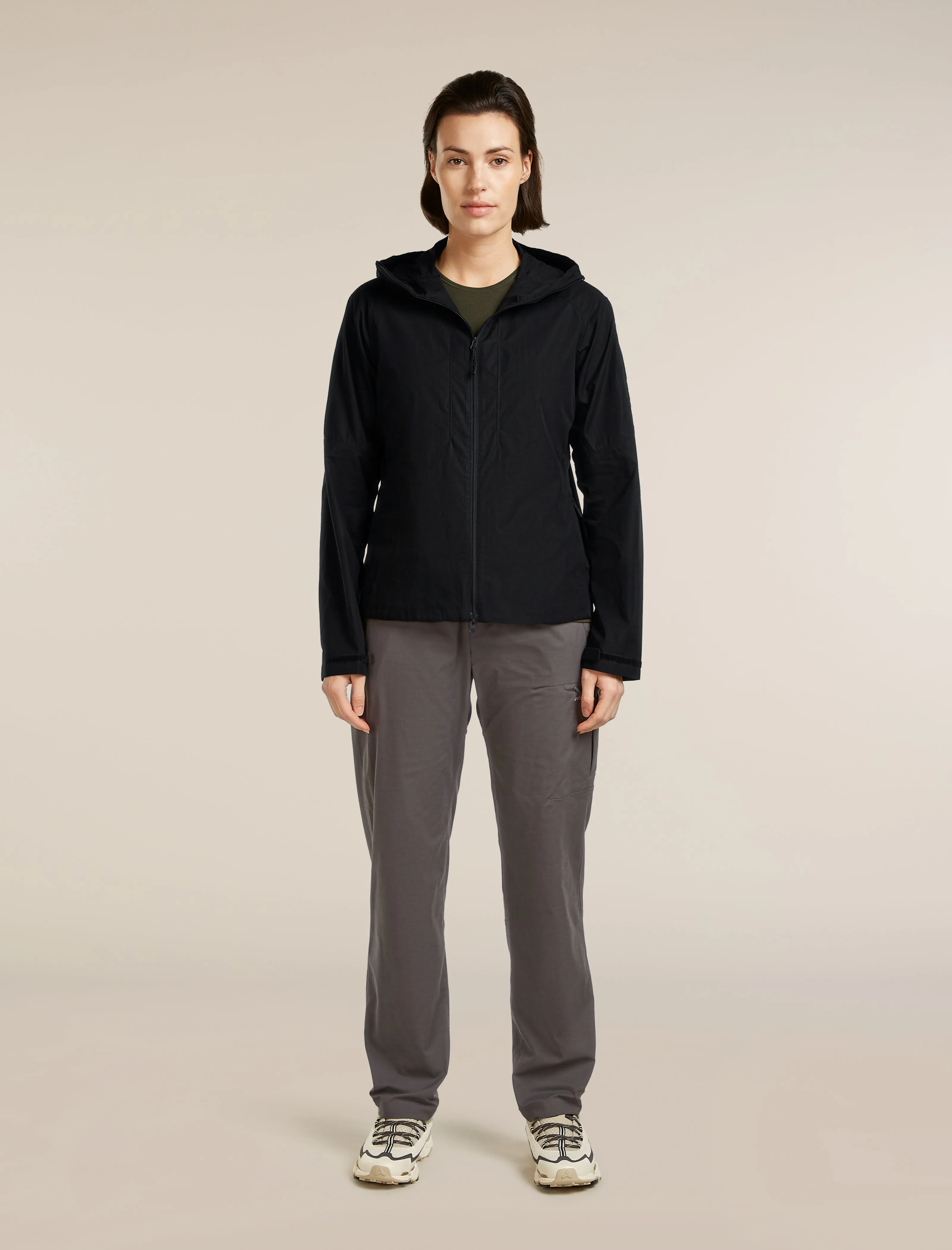 Women's Shell+™ Cotton Elevation Windbreaker Jacket sold by Icebreaker product image thumbnail 3