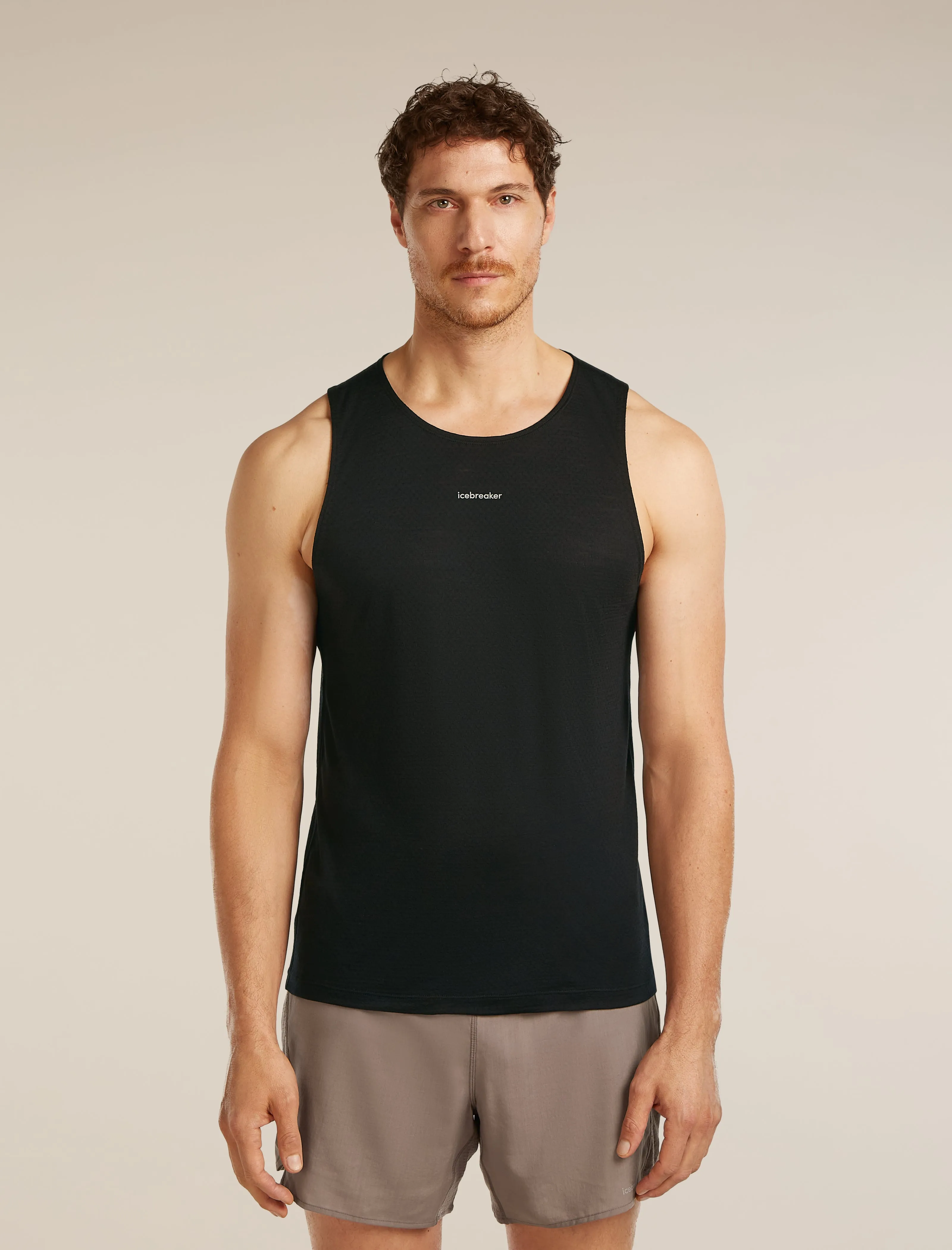 Men's Merino Blend 125 Cool-Lite™ Speed Tank sold by Icebreaker